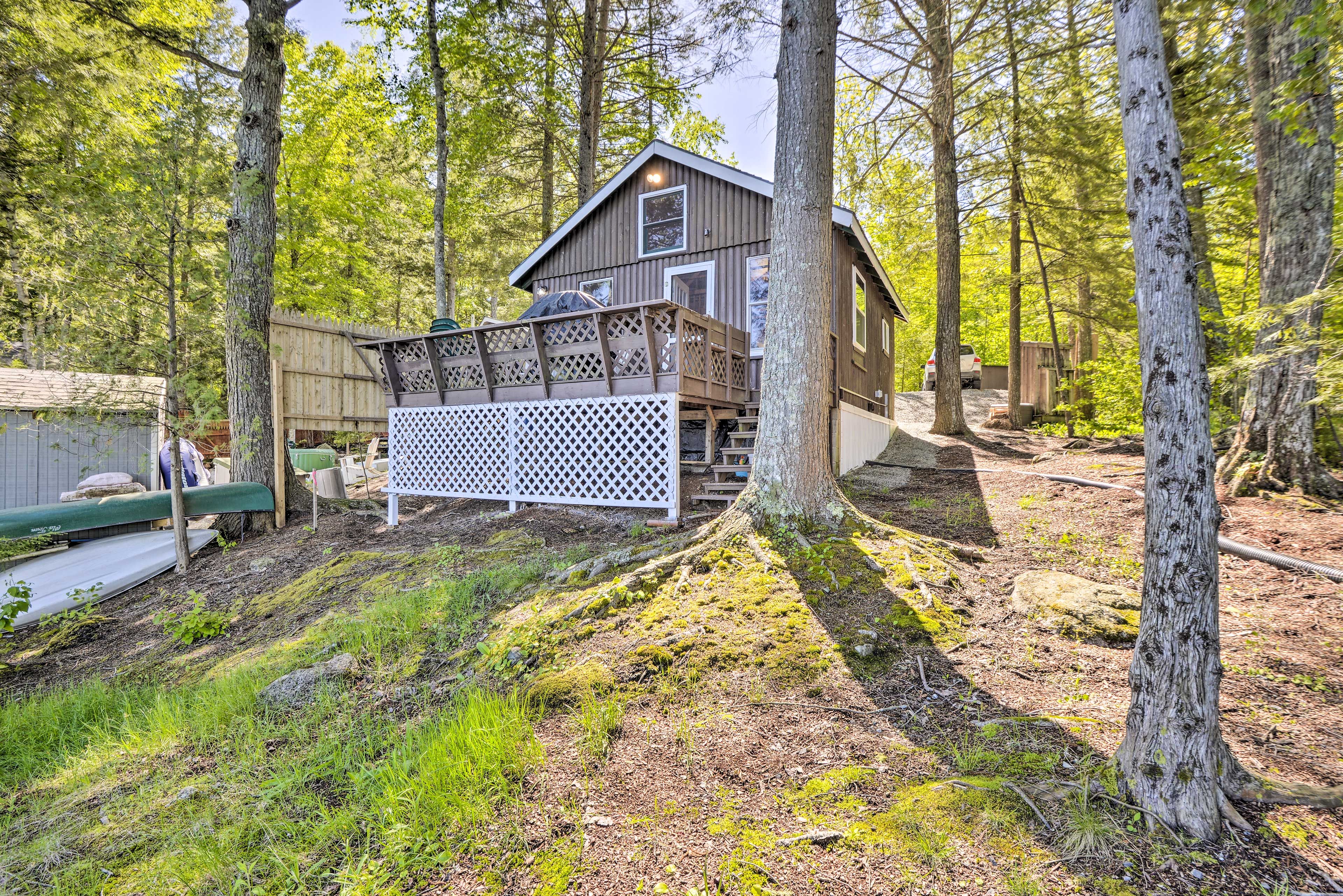 Cottage Exterior | Canoe