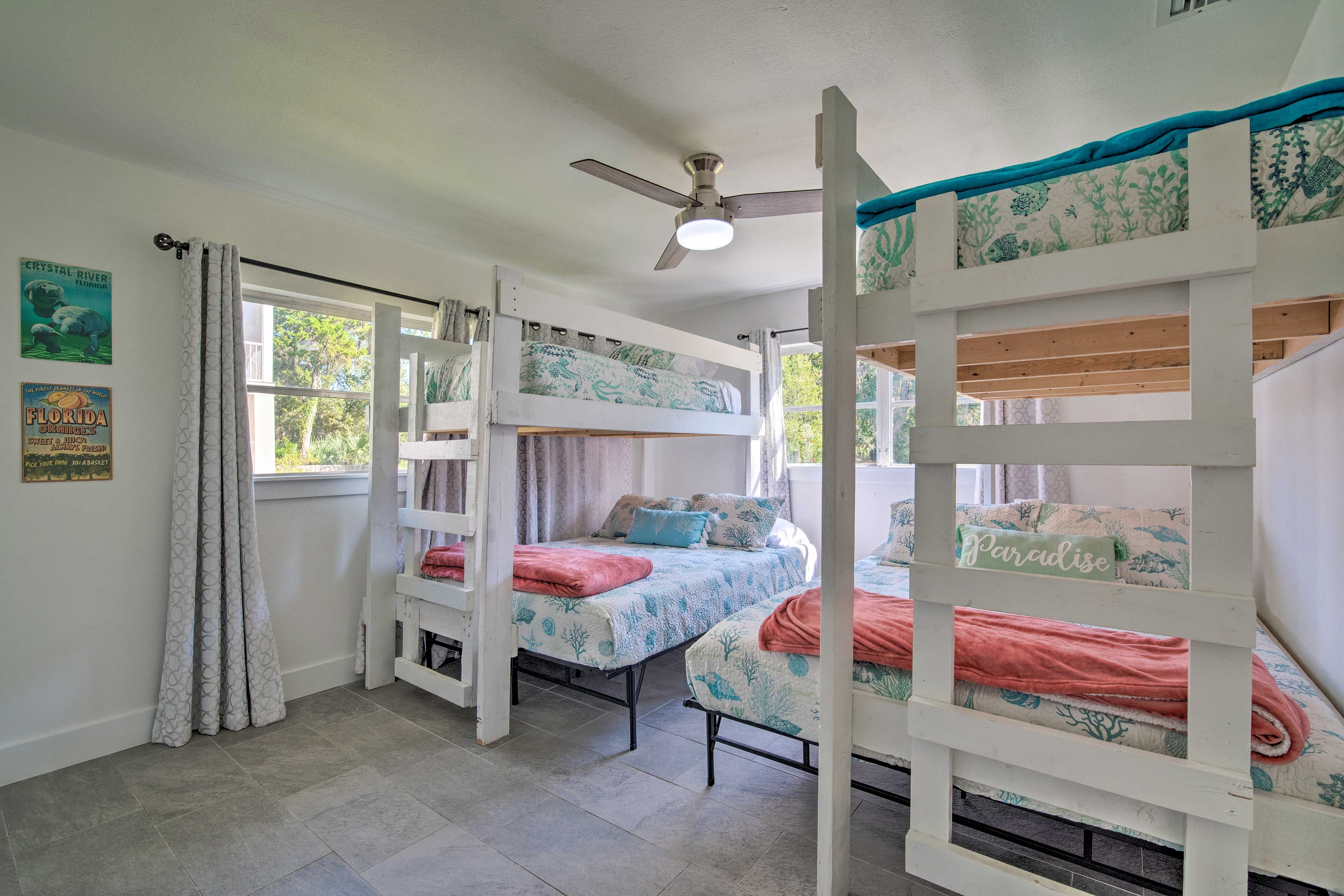 Bedroom 3 | 2 Twin/Queen Bunk Beds