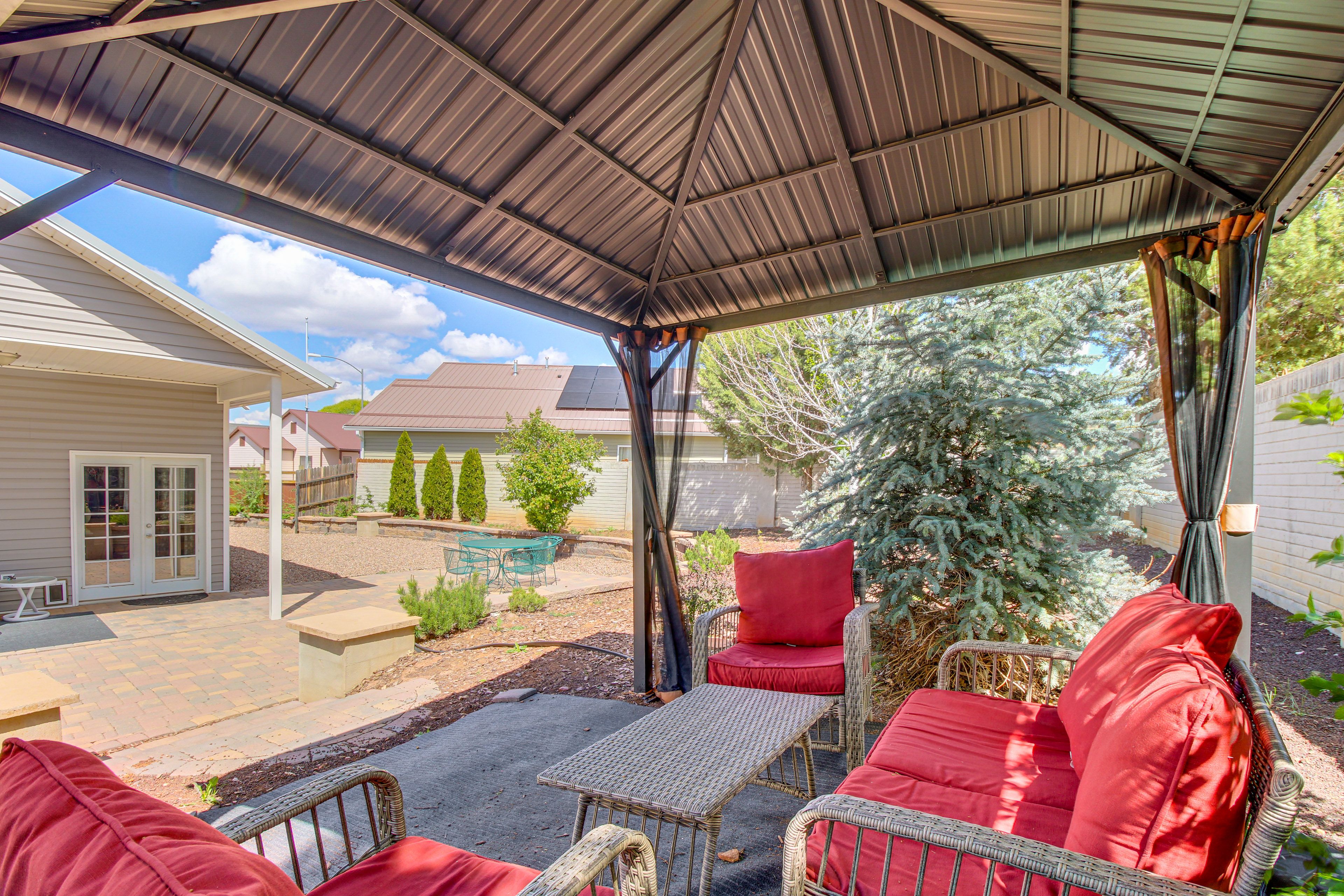 Back Patio | Lounge Seating | Gas Grill