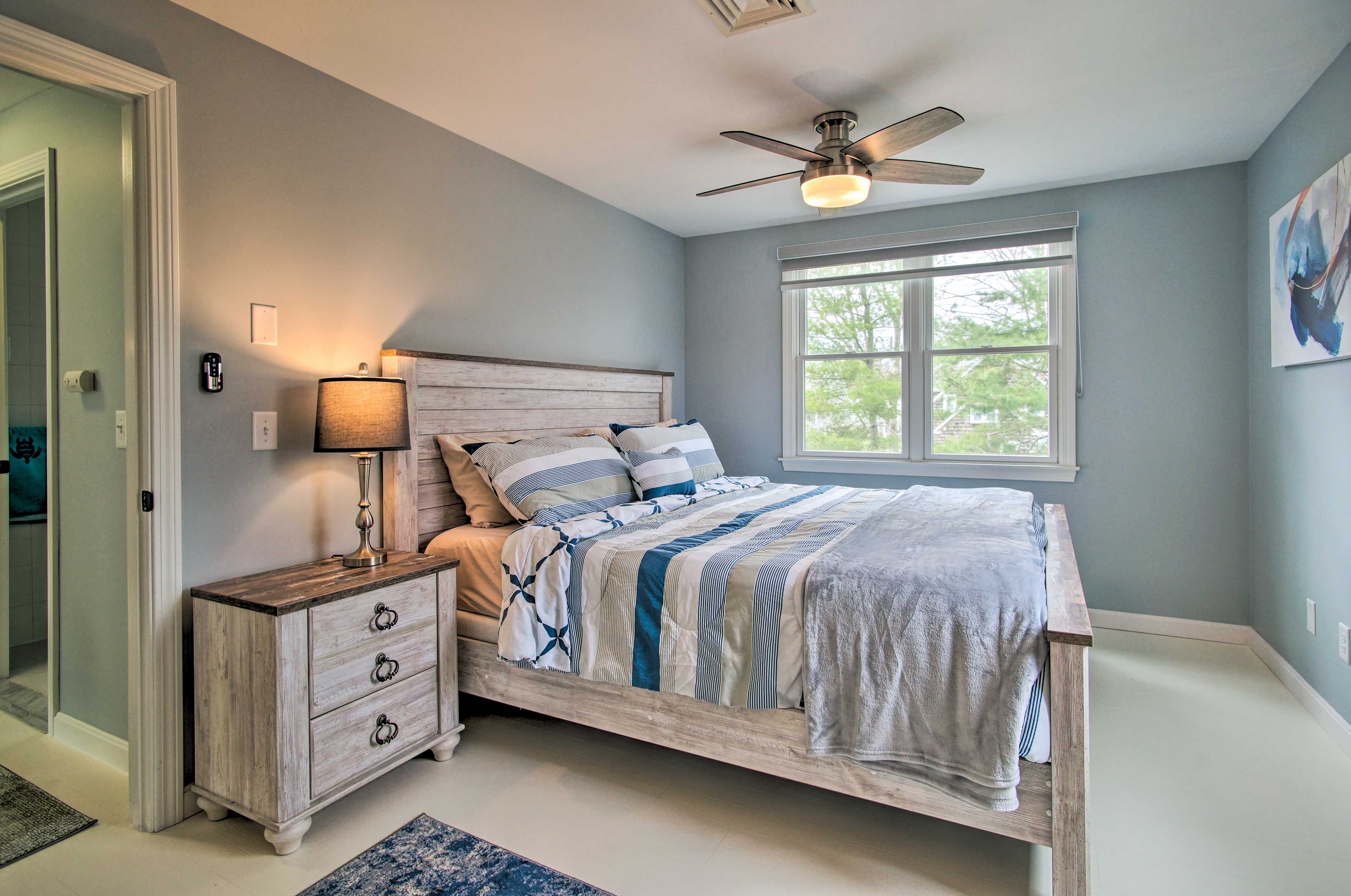 Bedroom 1 | King Bed | w/ Side Tables | 2nd Floor