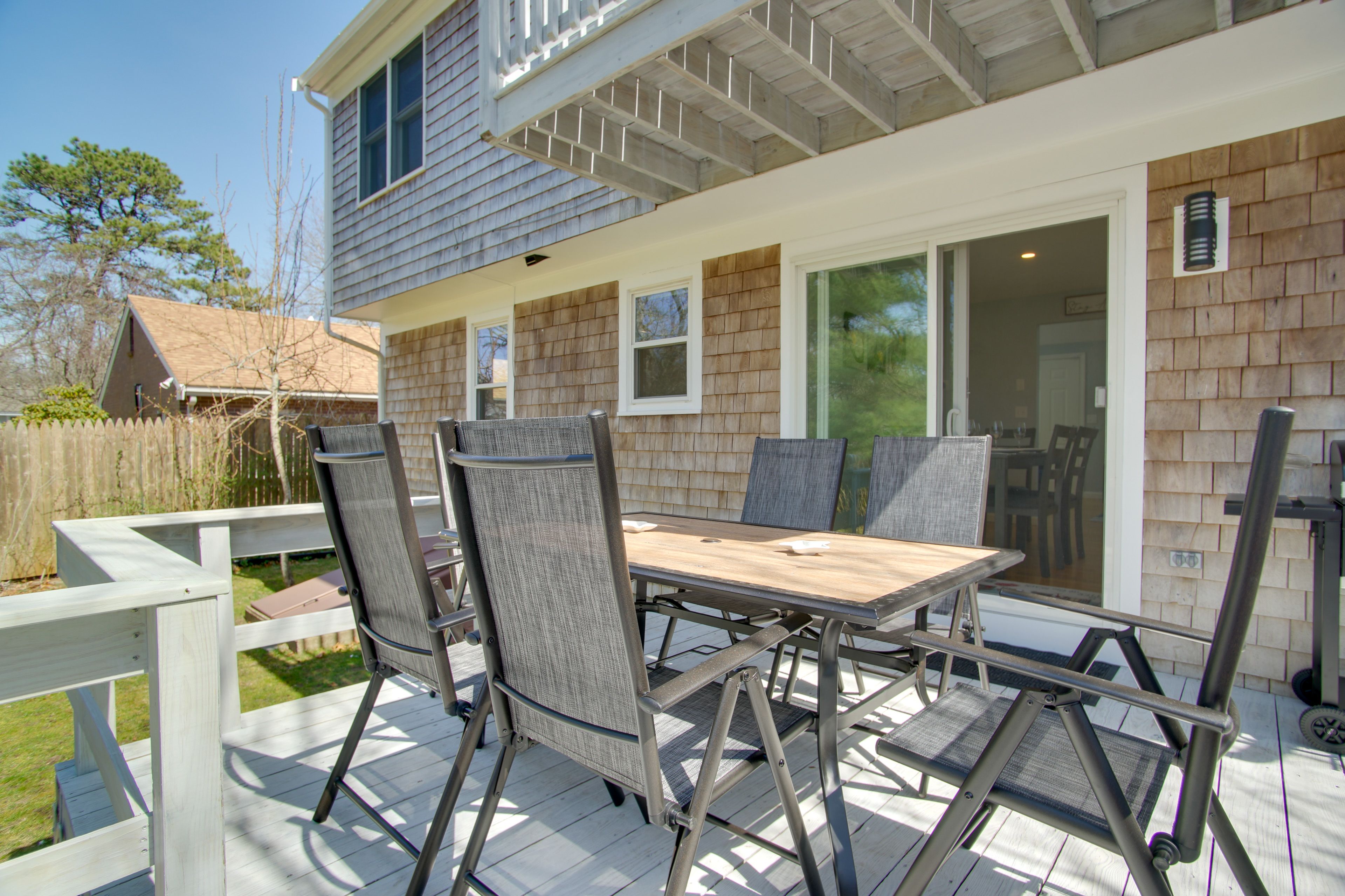 Furnished Deck | Fenced-In Yard