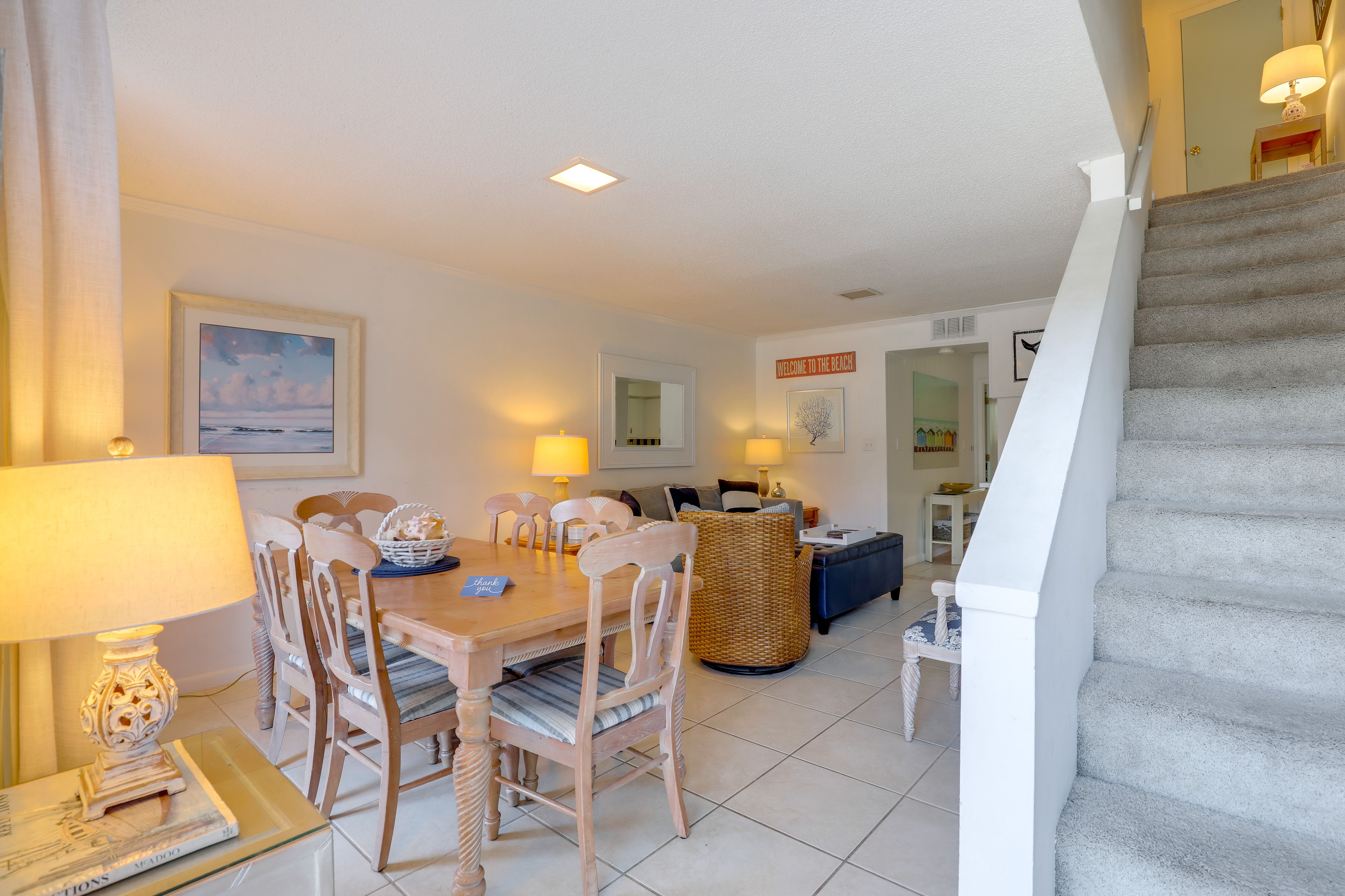 Dining Area | Dishware & Flatware | 1st Floor