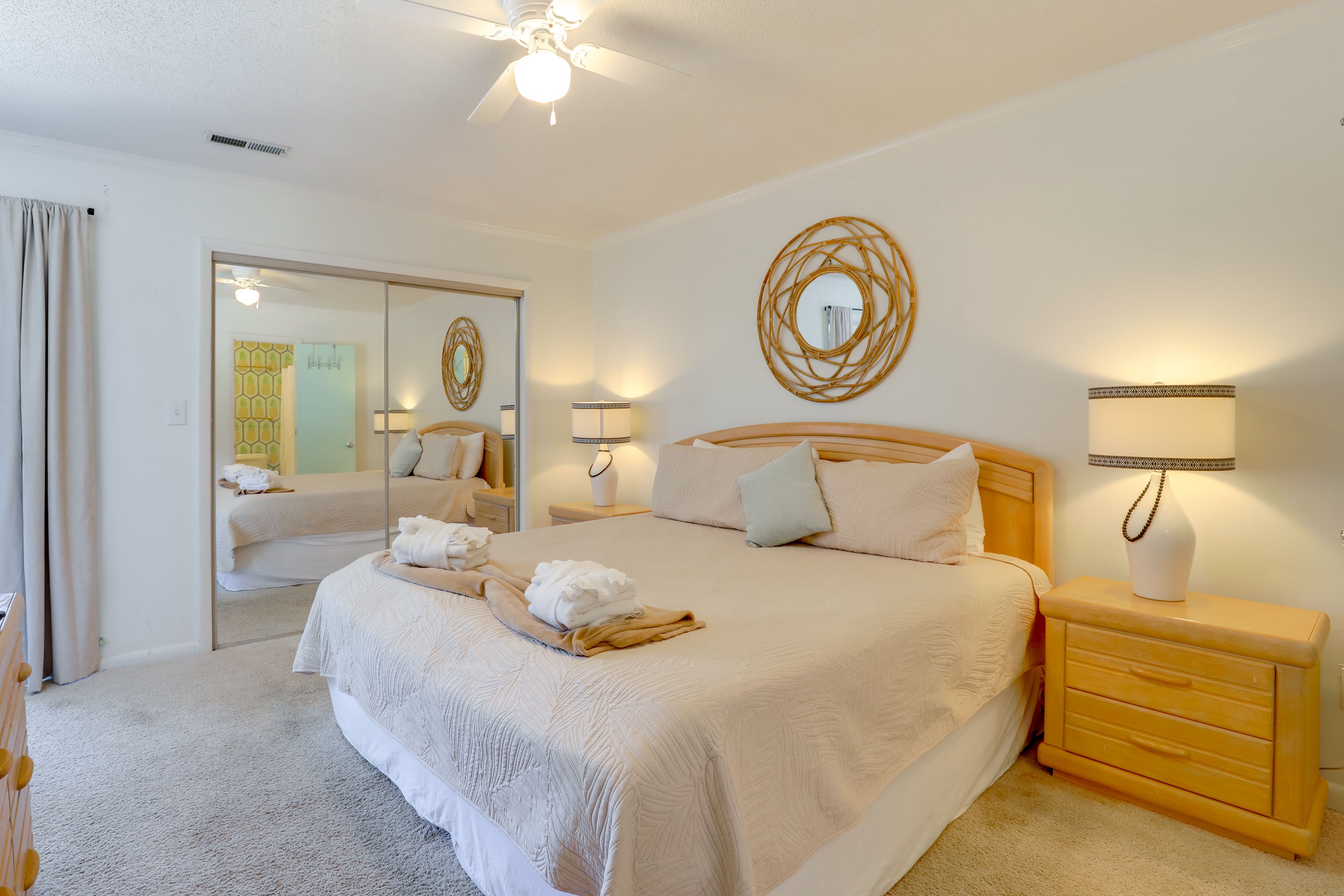 Bedroom 1 | King Bed | Linens | 2nd Floor