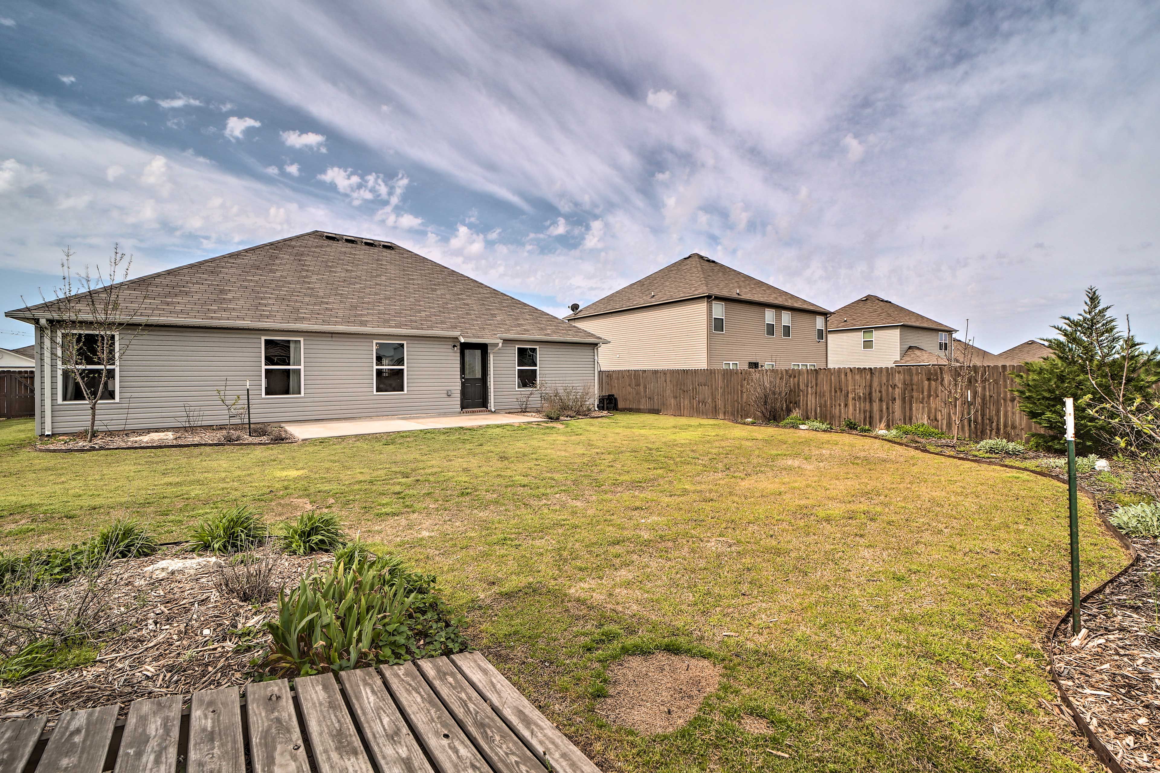 Private Backyard
