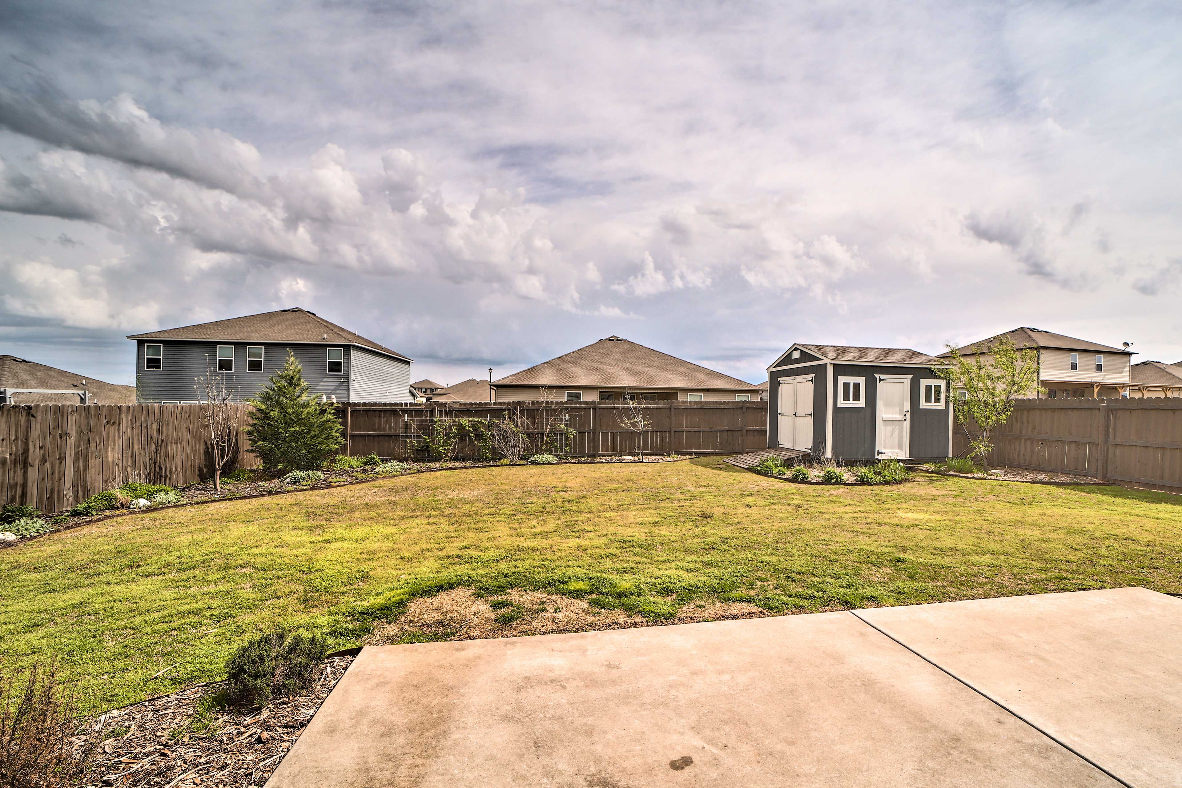 Private Backyard | Access Via Kitchen