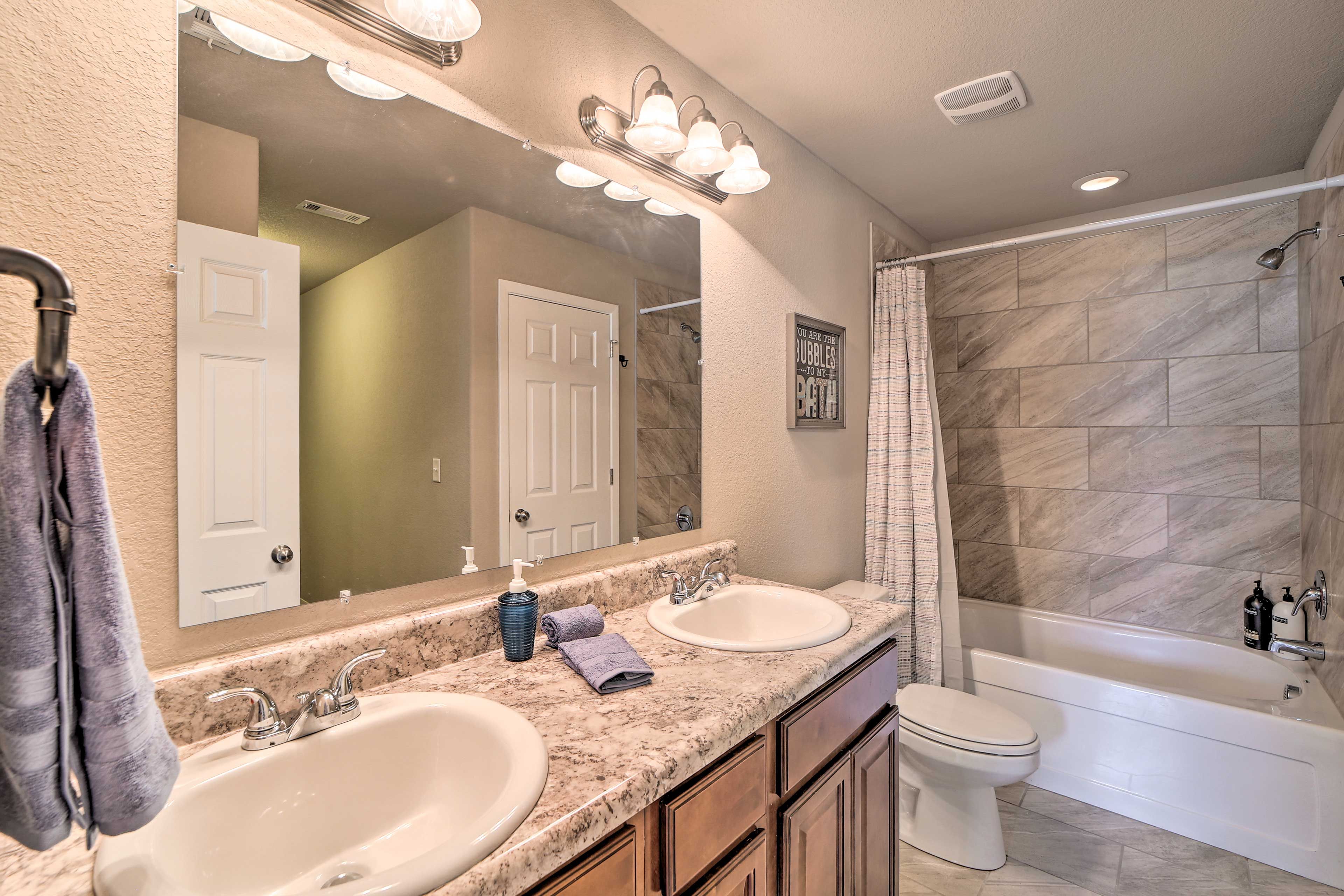 En-Suite Bathroom | Starter Complimentary Toiletries | Towels Provided
