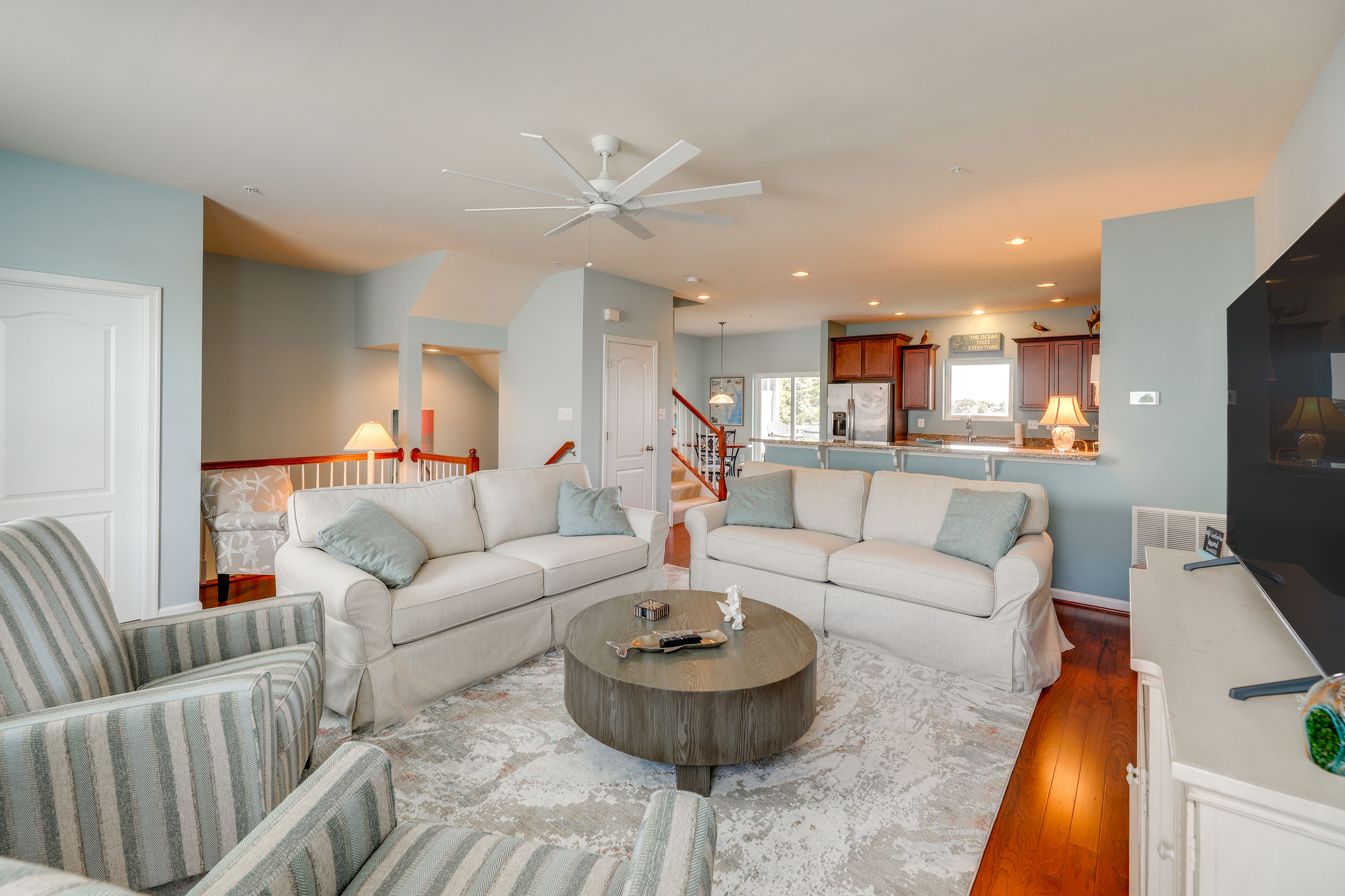 Ocean City Vacation Rental | 3BR | 4BA | Stairs Required | 2,195 Sq Ft