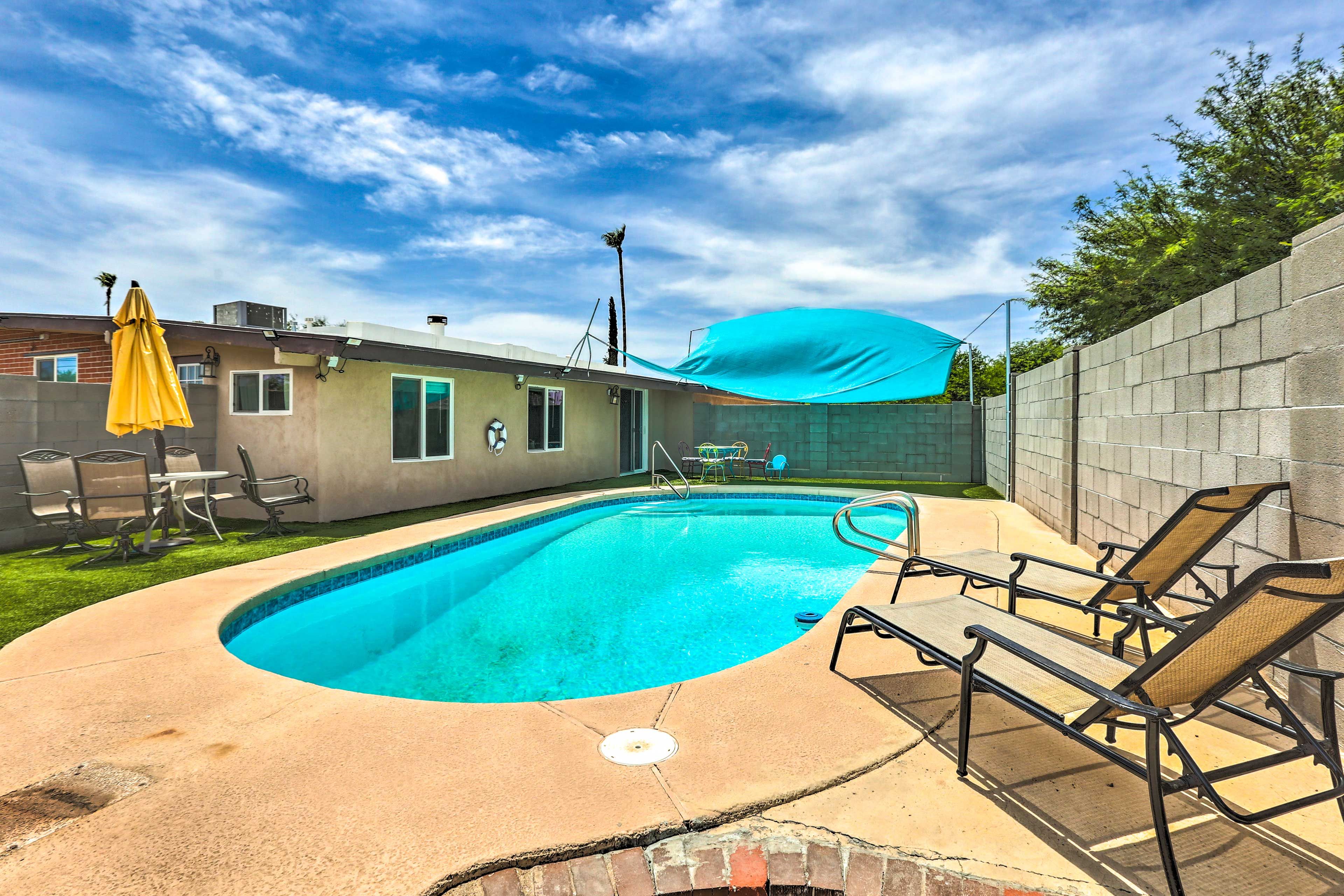 Pool Area | Gas Grill | Pool Towels & Toys | Private Hot Tub