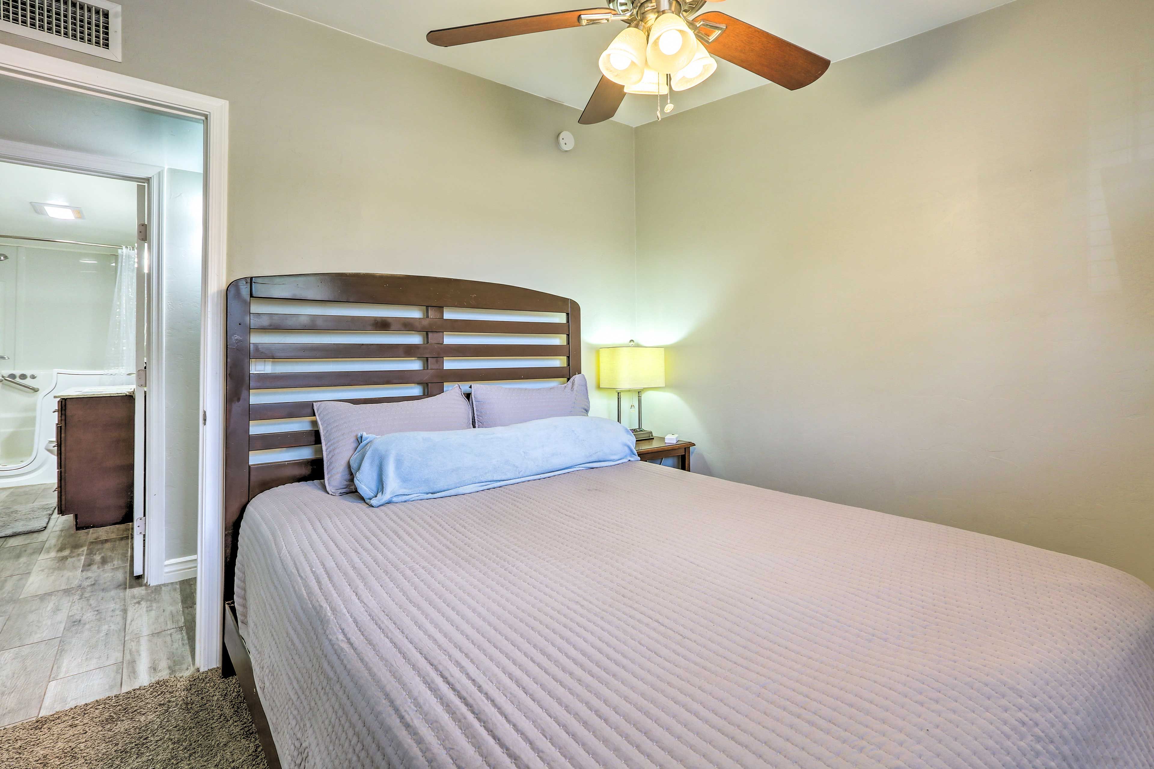 Bedroom 1 | Queen Bed | Linens Provided