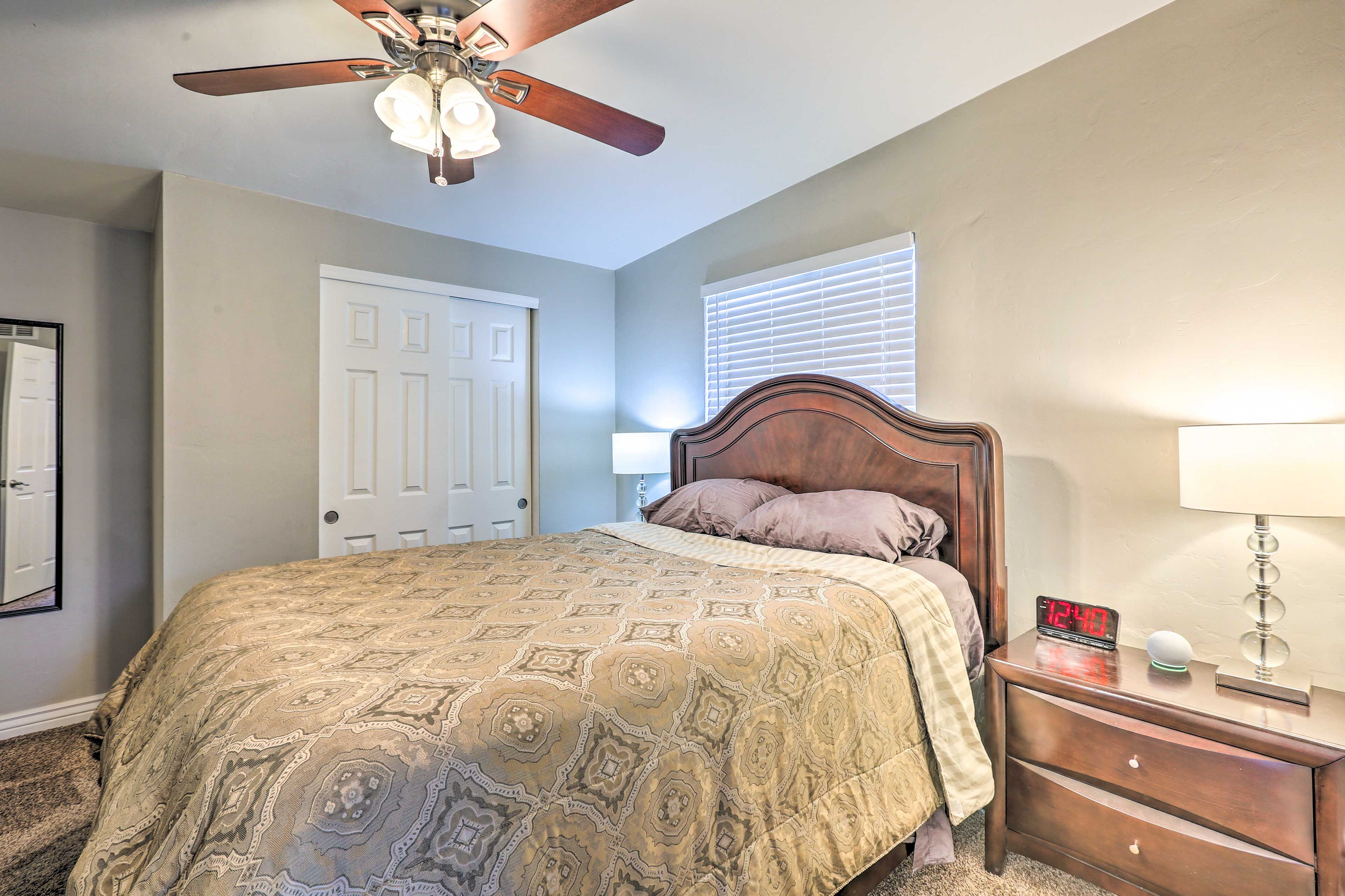 Bedroom 3 | Queen Bed | Pet Friendly w/ Fee
