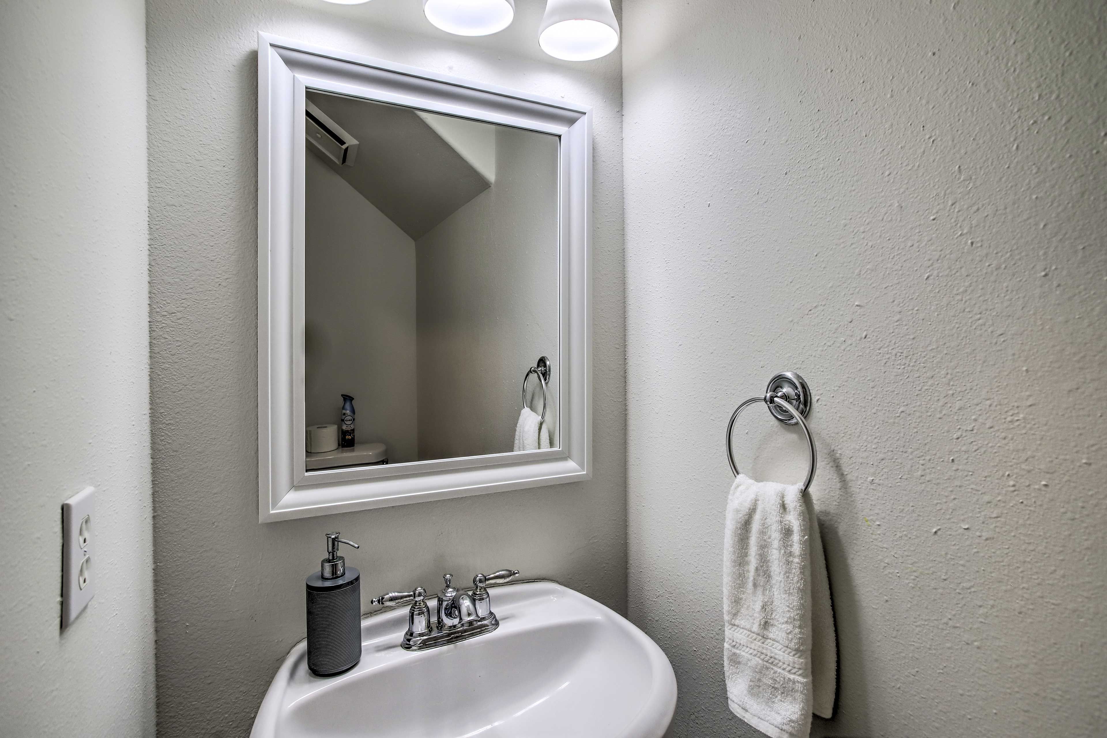 Half Bathroom | Hair Dryer