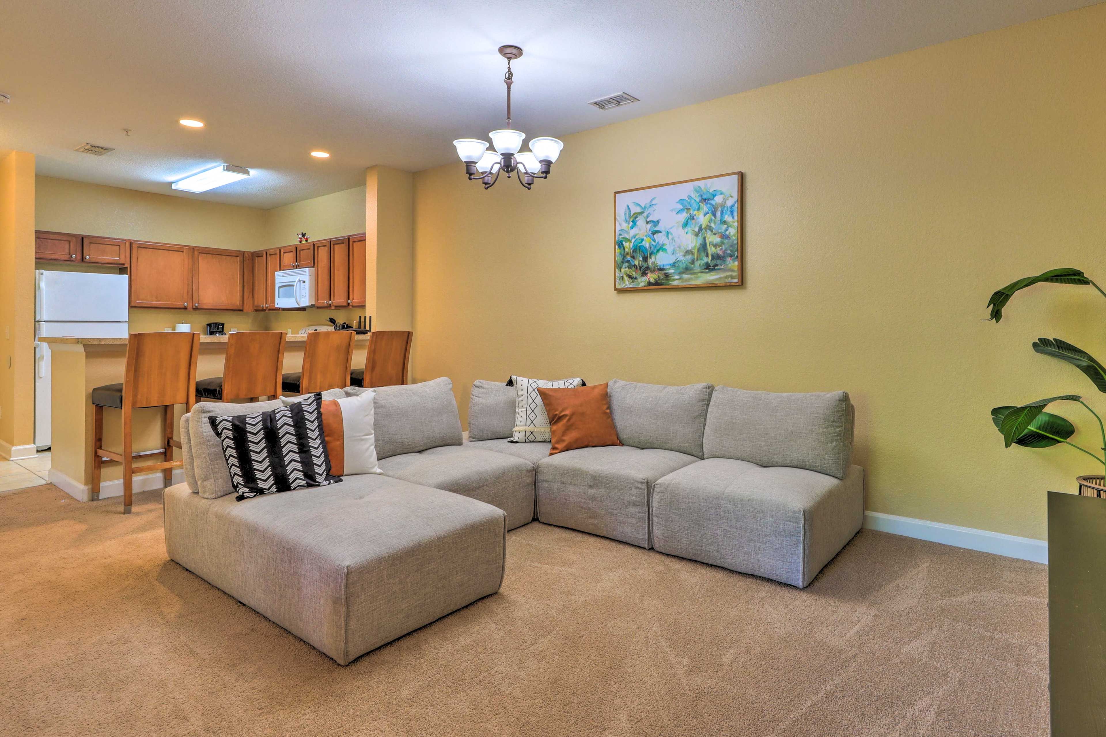 Living Room | Central A/C & Heat