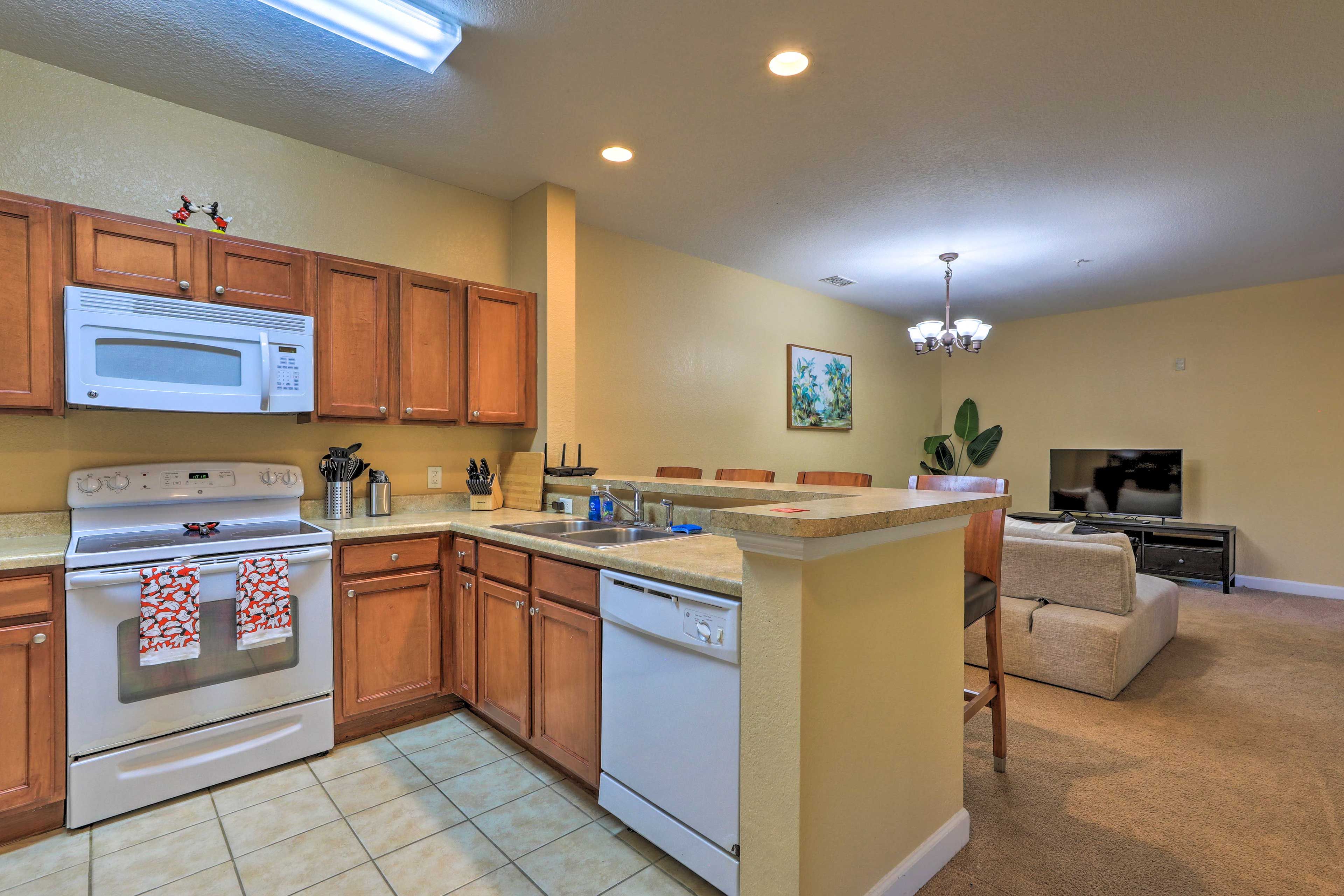 Fully Equipped Kitchen