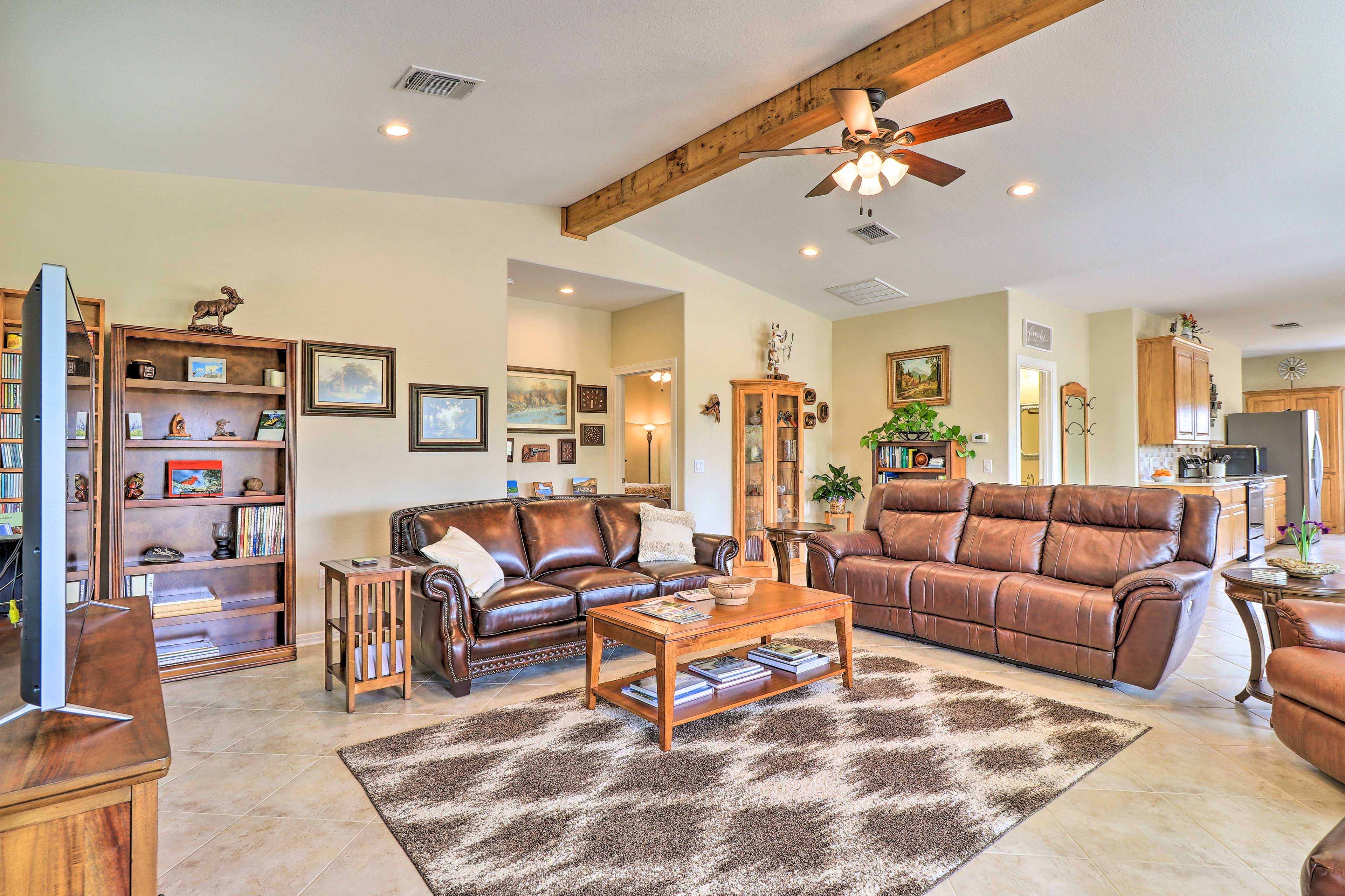 Bertram Vacation Rental | 2BR | 1.5BA | 1300 Sq Ft | Step-Free Access
