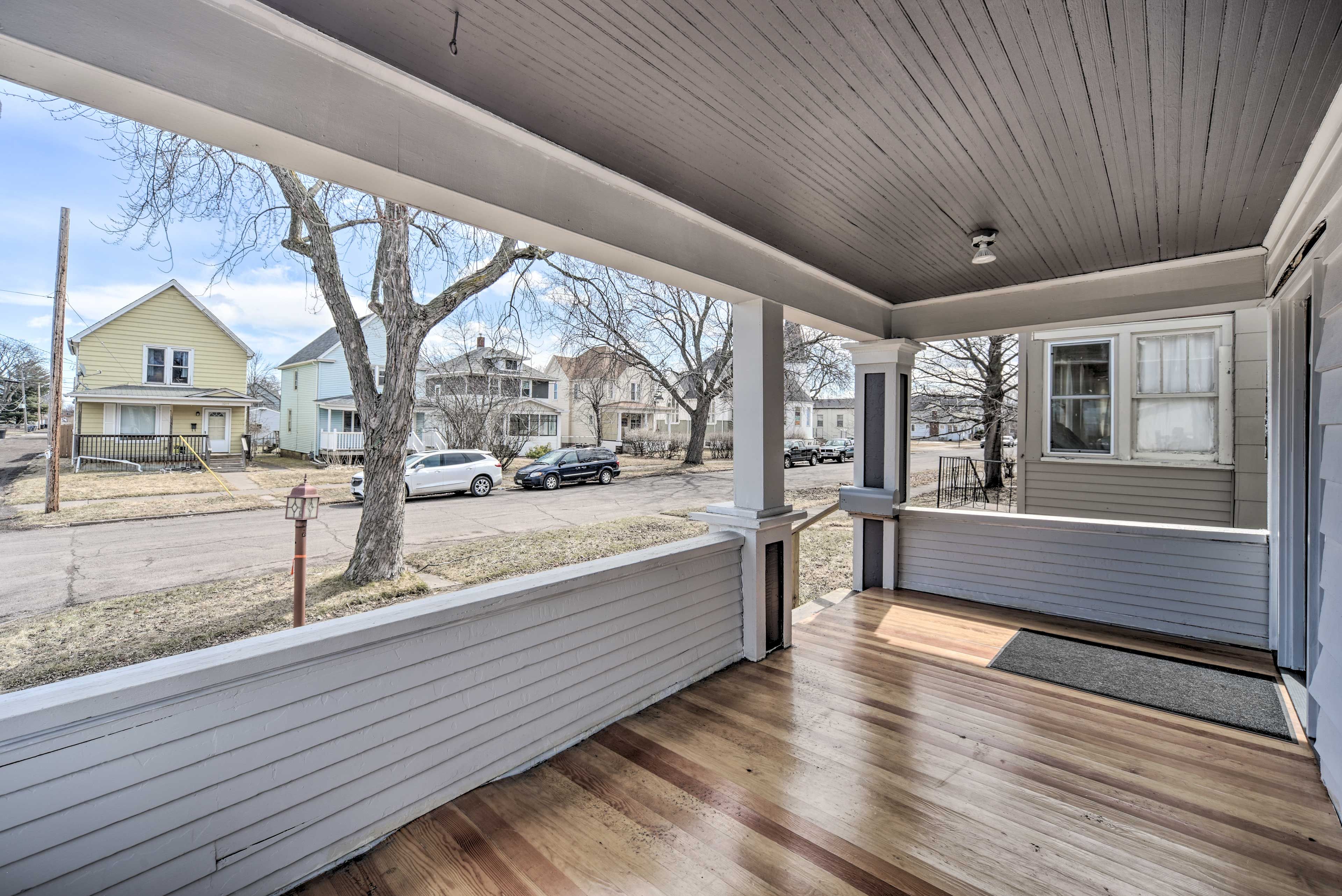 Covered Front Porch