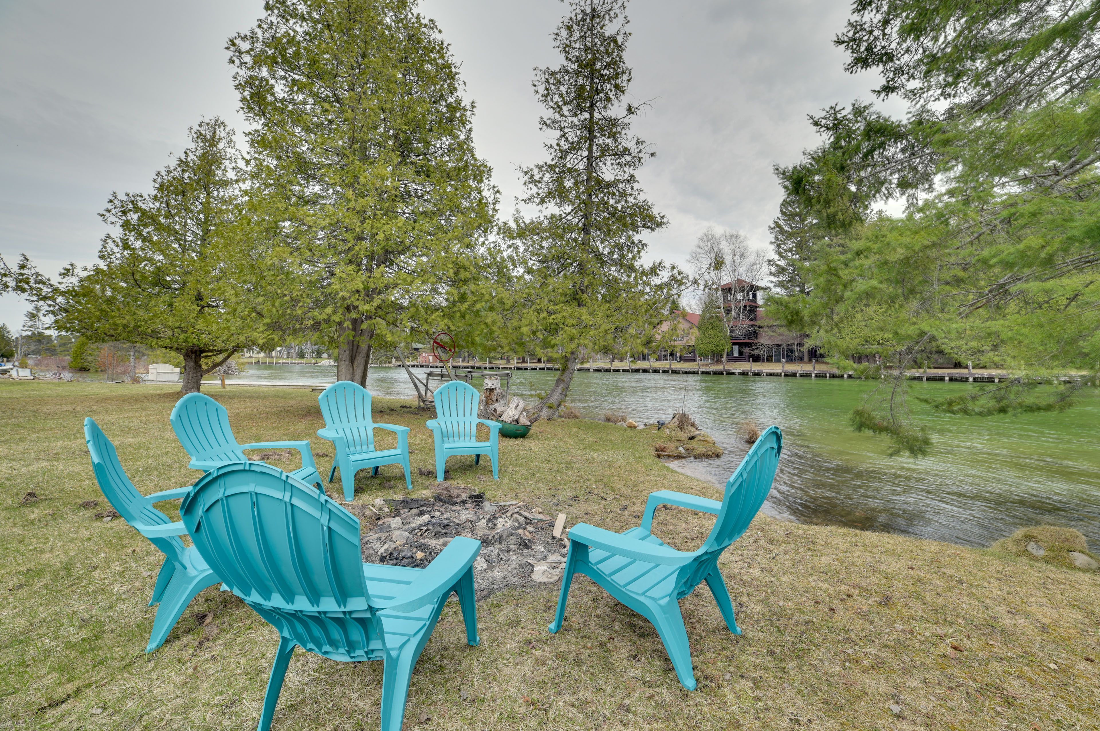 Cheboygan Vacation Rental | 3BR | 2.5BA | Steps to Enter | 1,800 Sq Ft