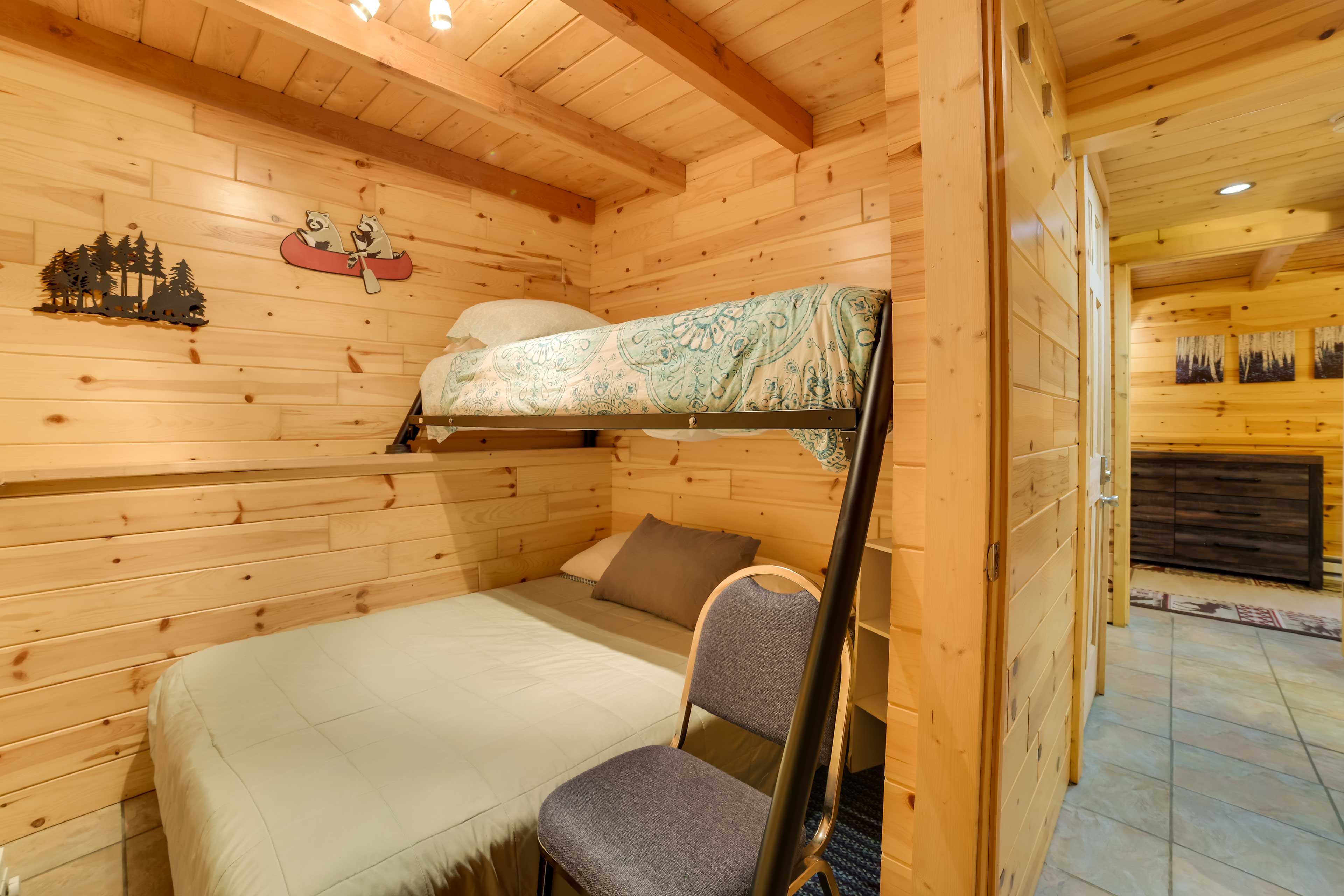 Bedroom 3 | Twin/Full Bunk Bed | Lower Level