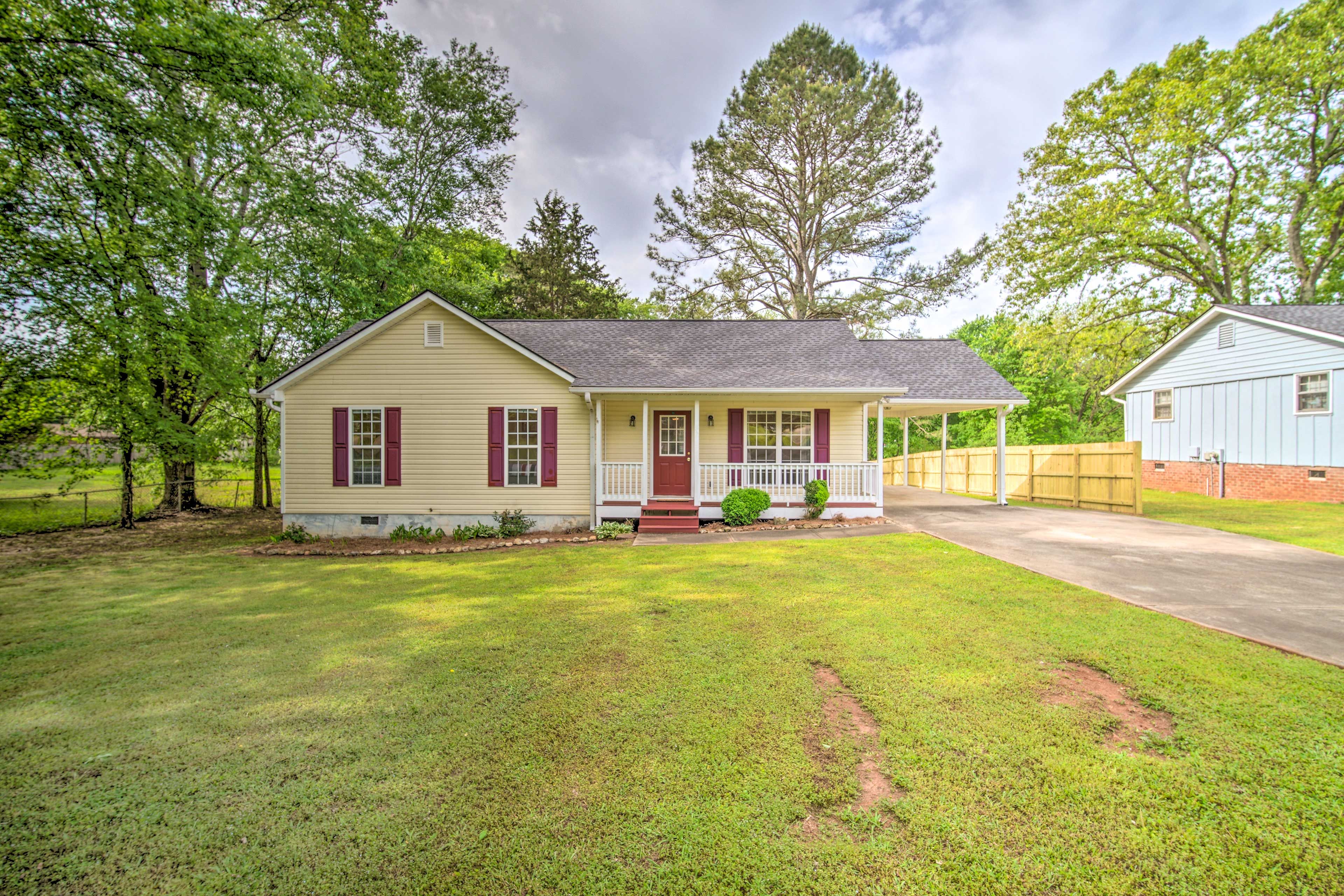 Exterior of Vacation Rental