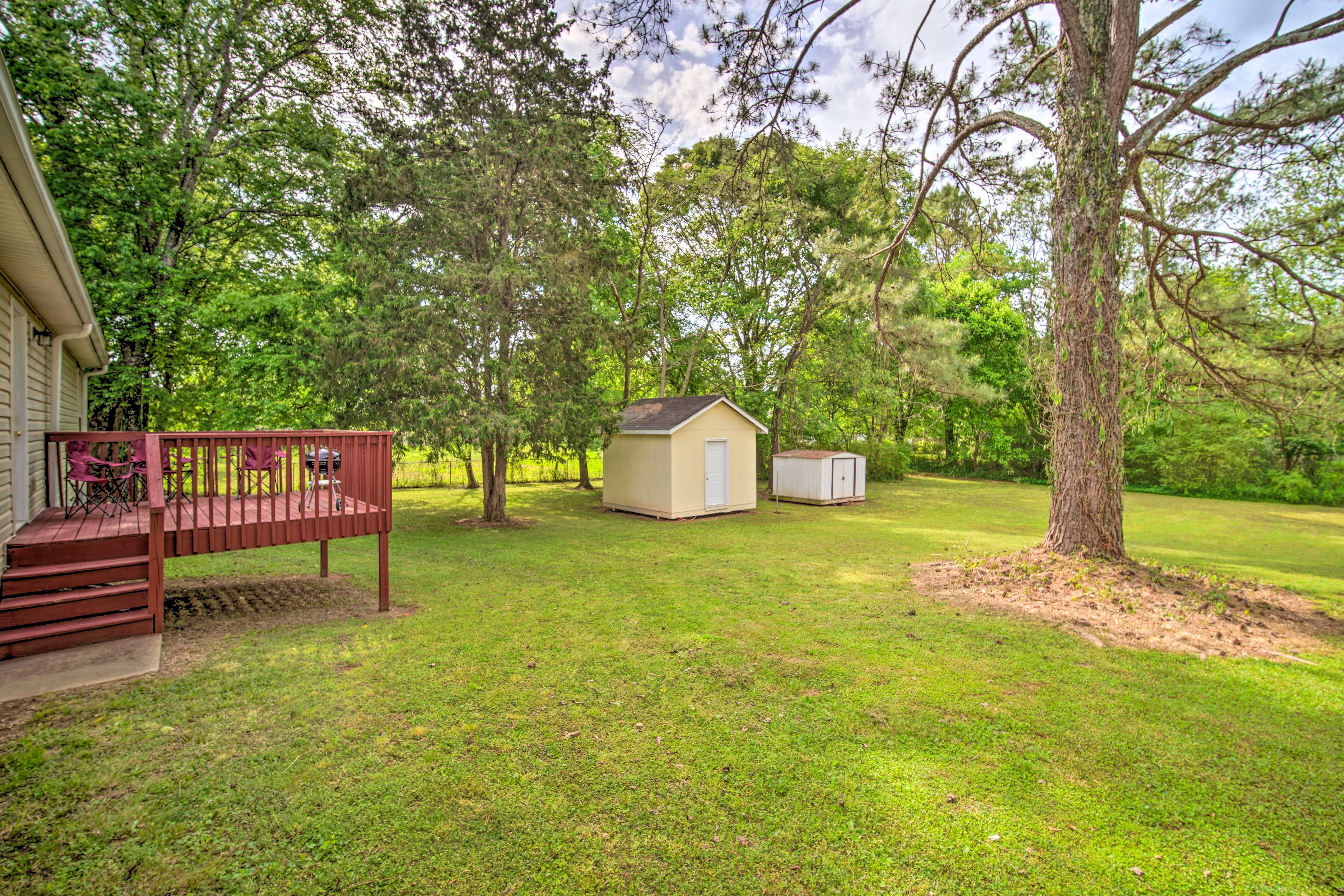 Private Backyard | Deck