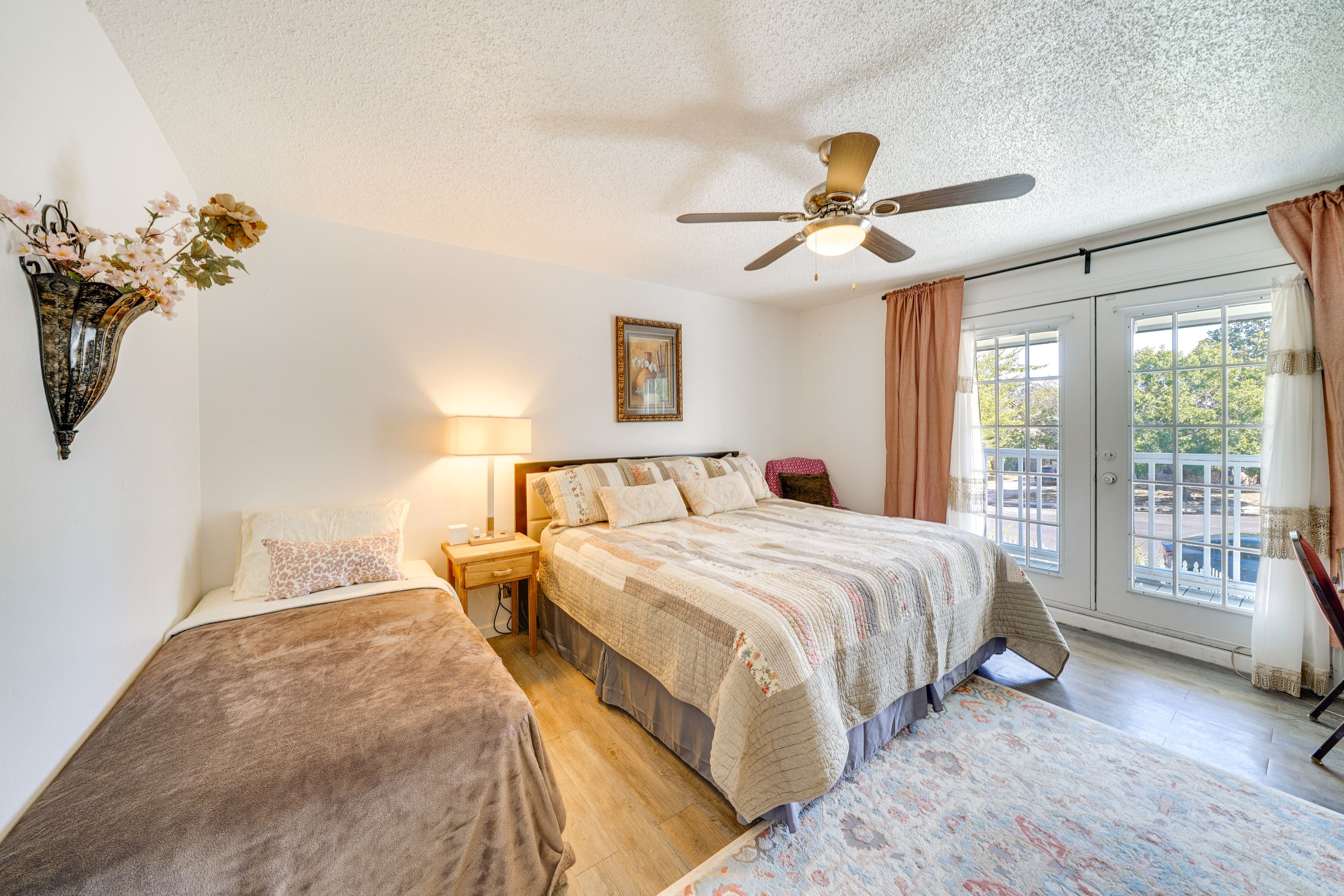 Bedroom 6 | 2nd Floor | King Bed | Twin Bed | Desk Workspace