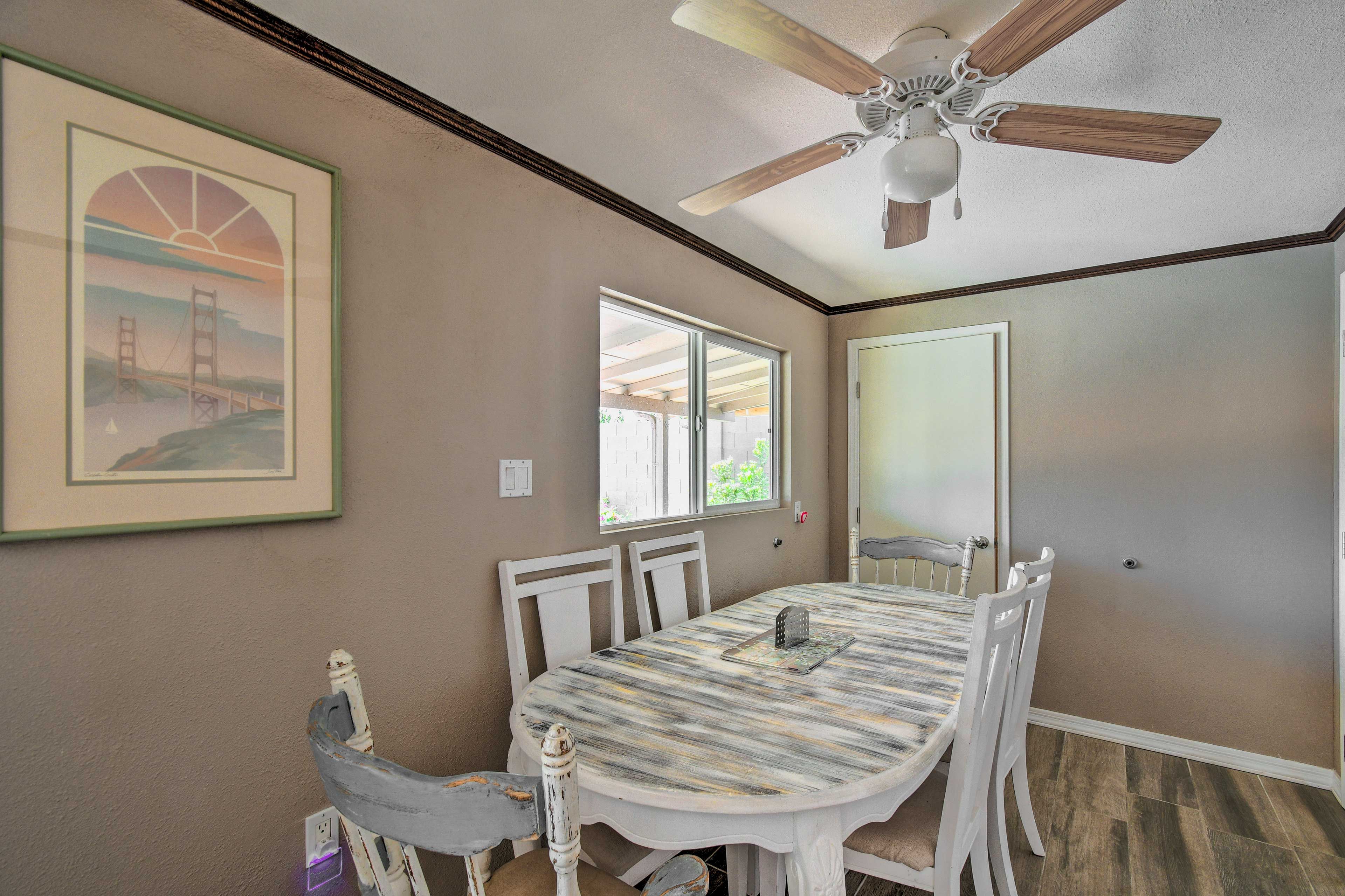 Dining Area | Main Level | Dishware + Flatware