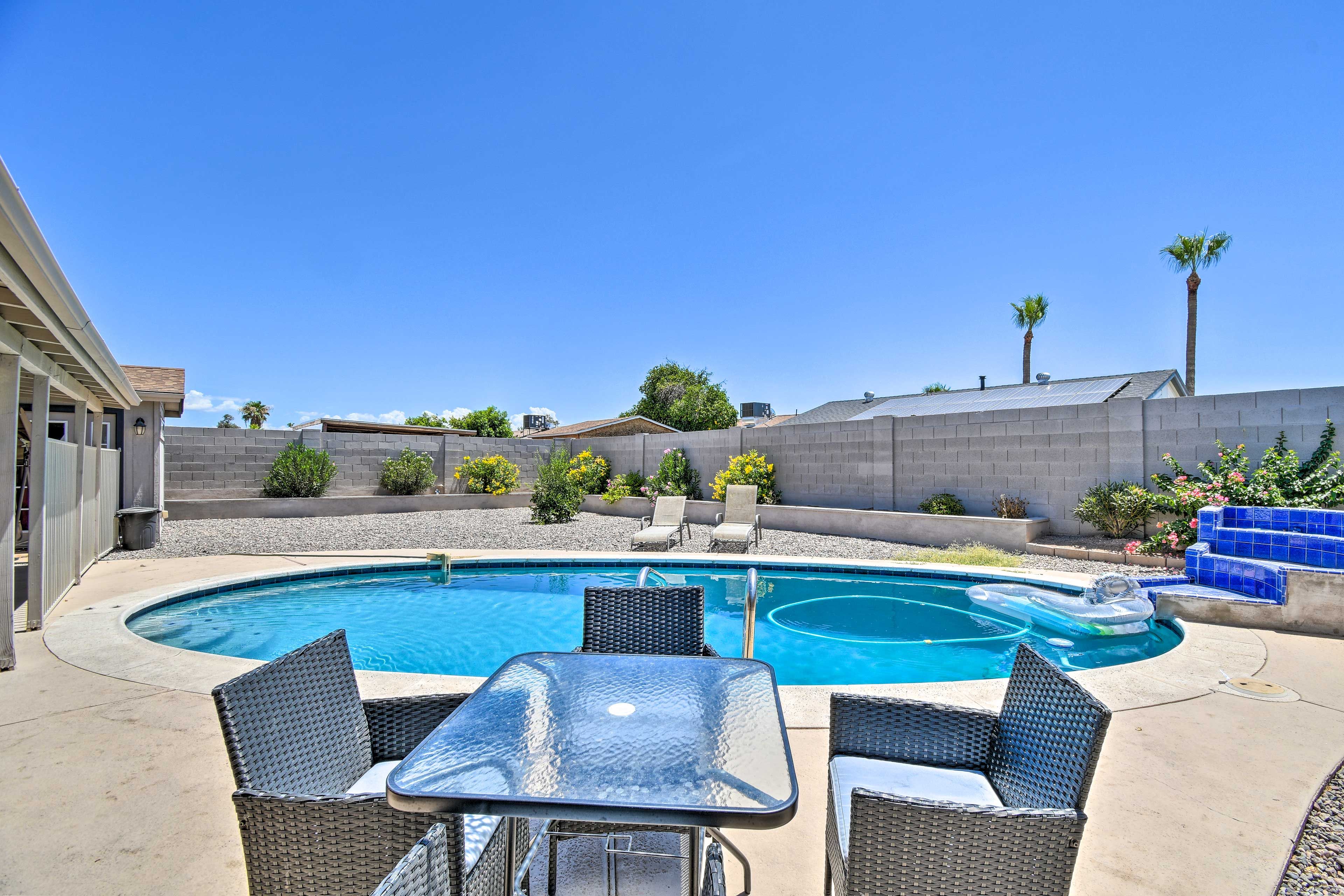 Phoenix Vacation Rental | 3BR | 2BA | Step-Free Access | 1,320 Sq Ft