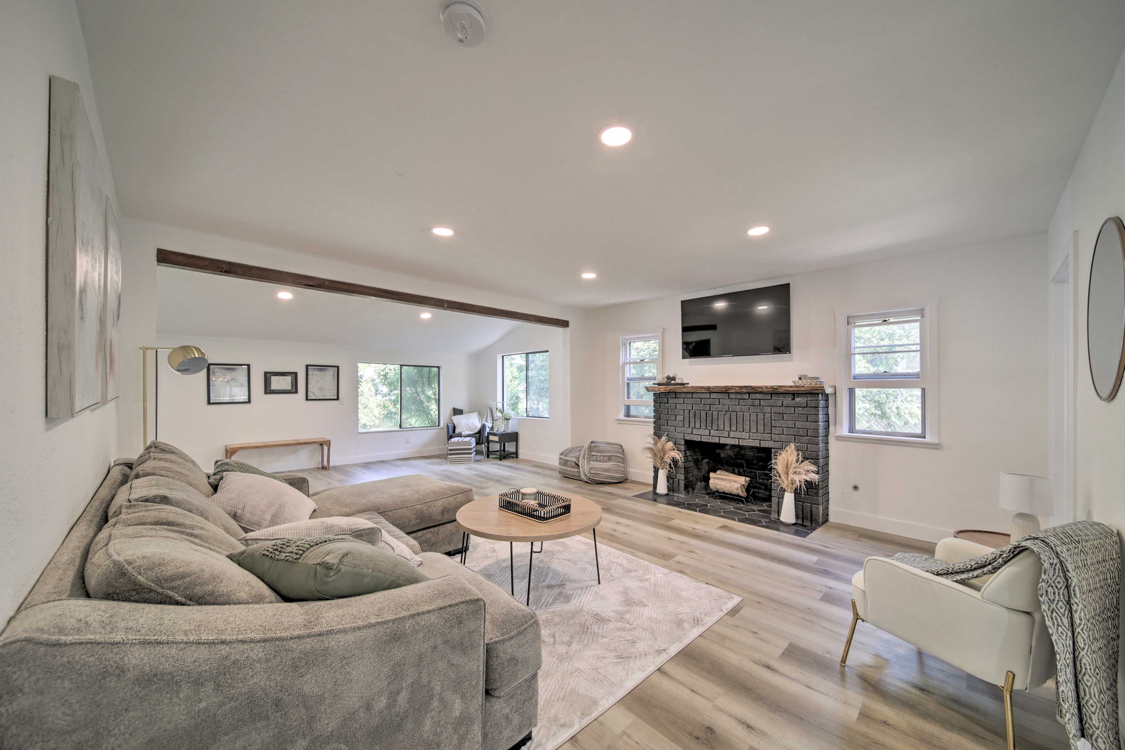 Liberty Lake Vacation Rental | 3BR | 2BA | Step-Free Access | 1,400 Sq Ft