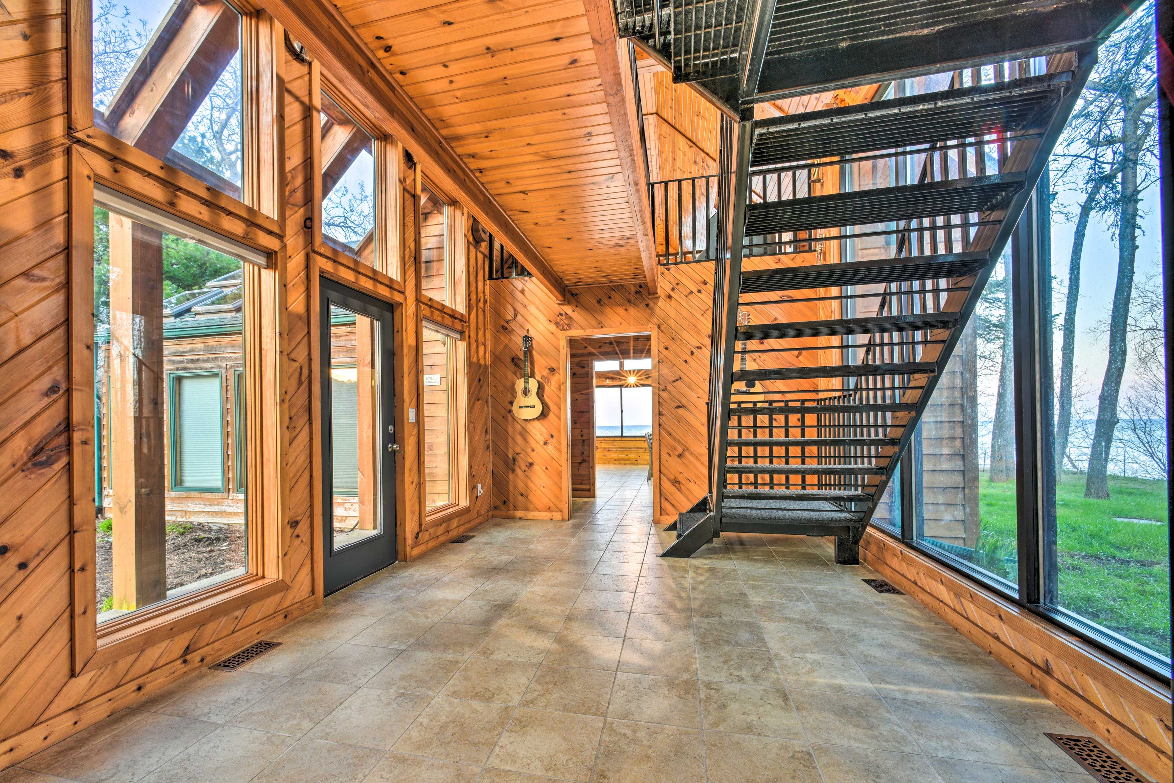 Stairs to Upper Level