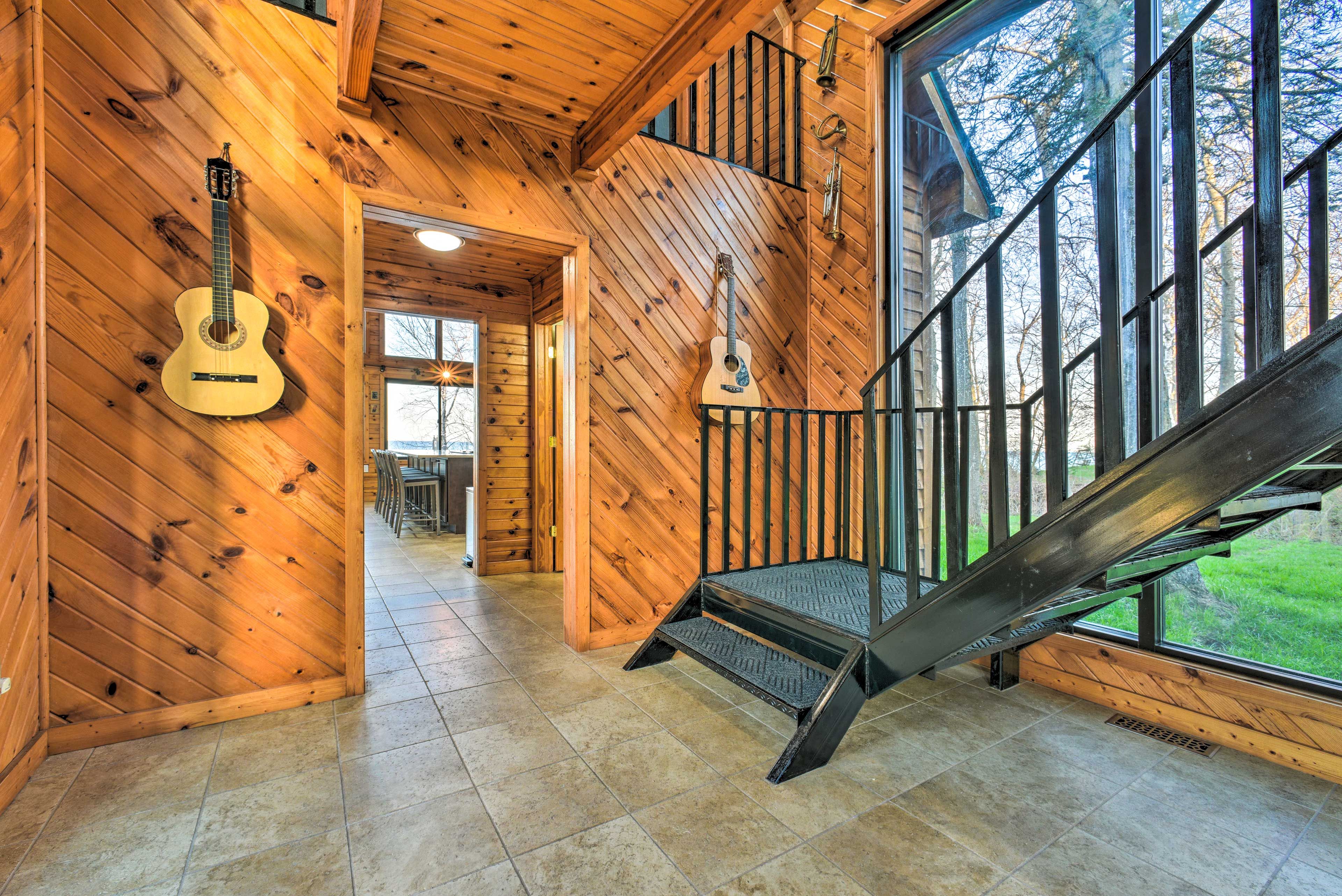 Stairs to Upper Level