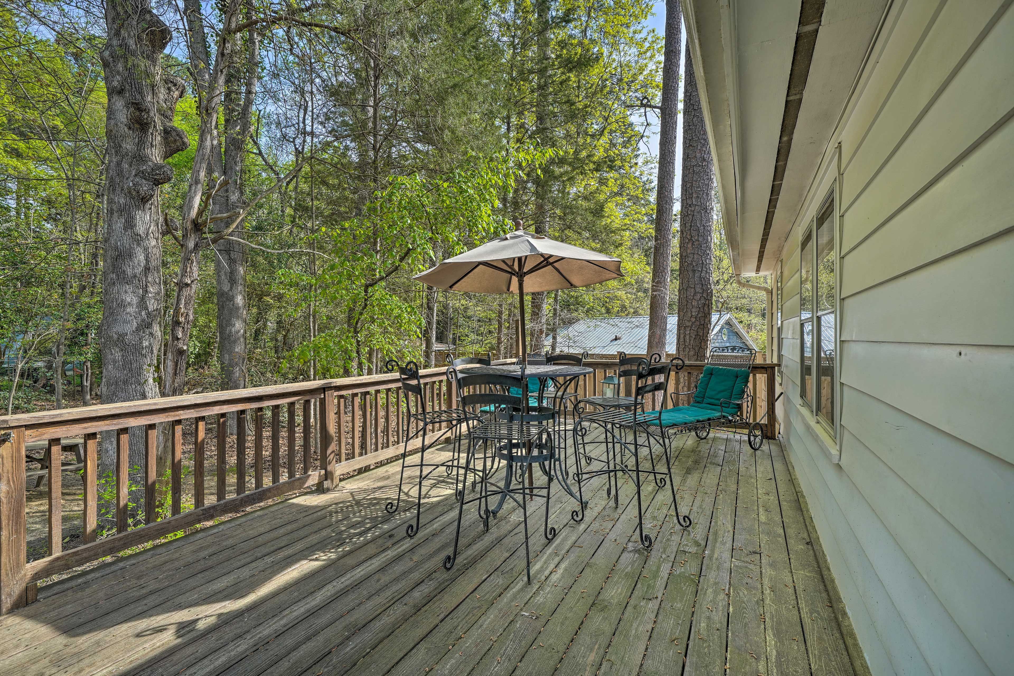 House Exterior | Furnished Deck | Lounge Chairs