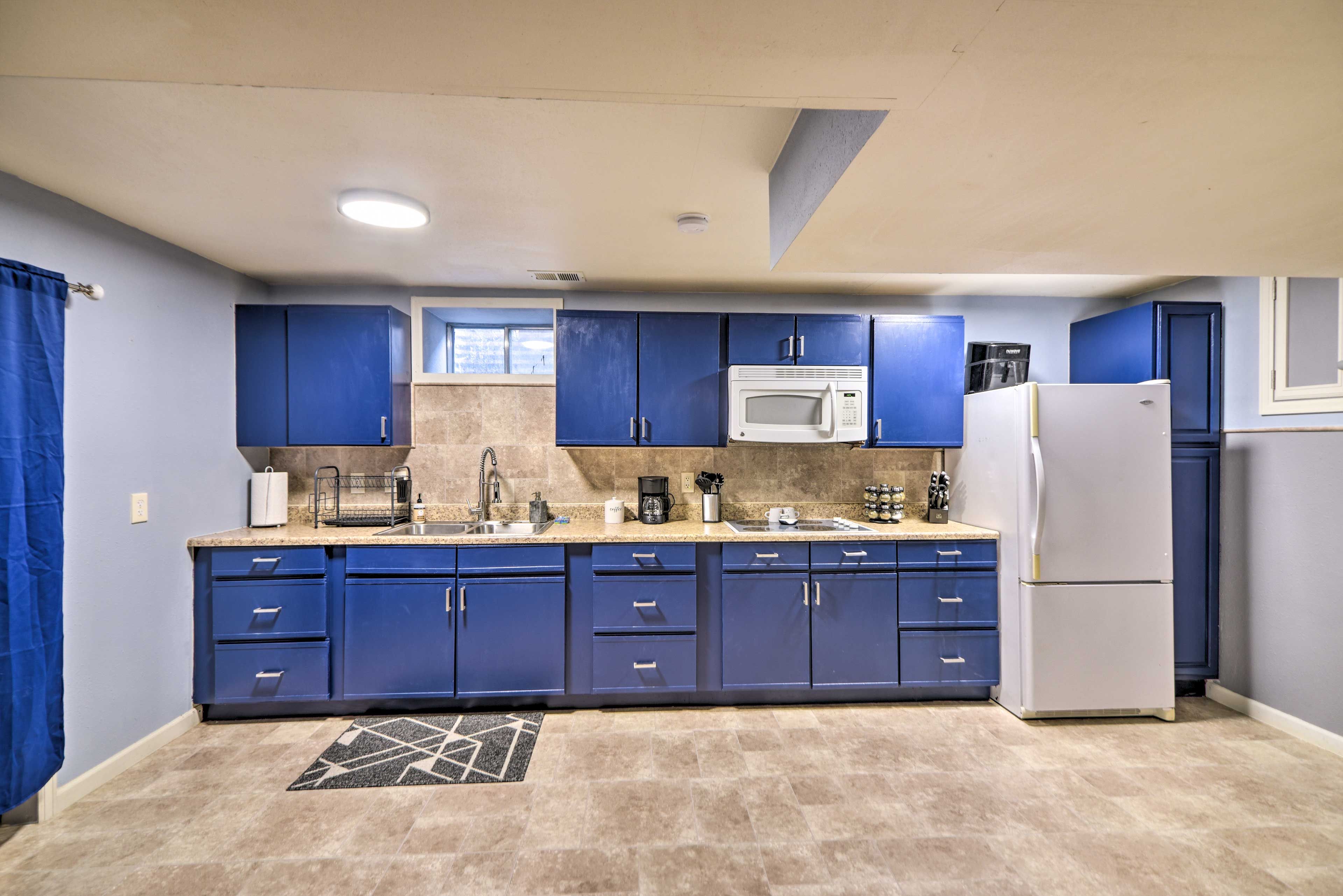 Kitchen | Free WiFi | Another Vacation Rental On-Site | Towels & Linens