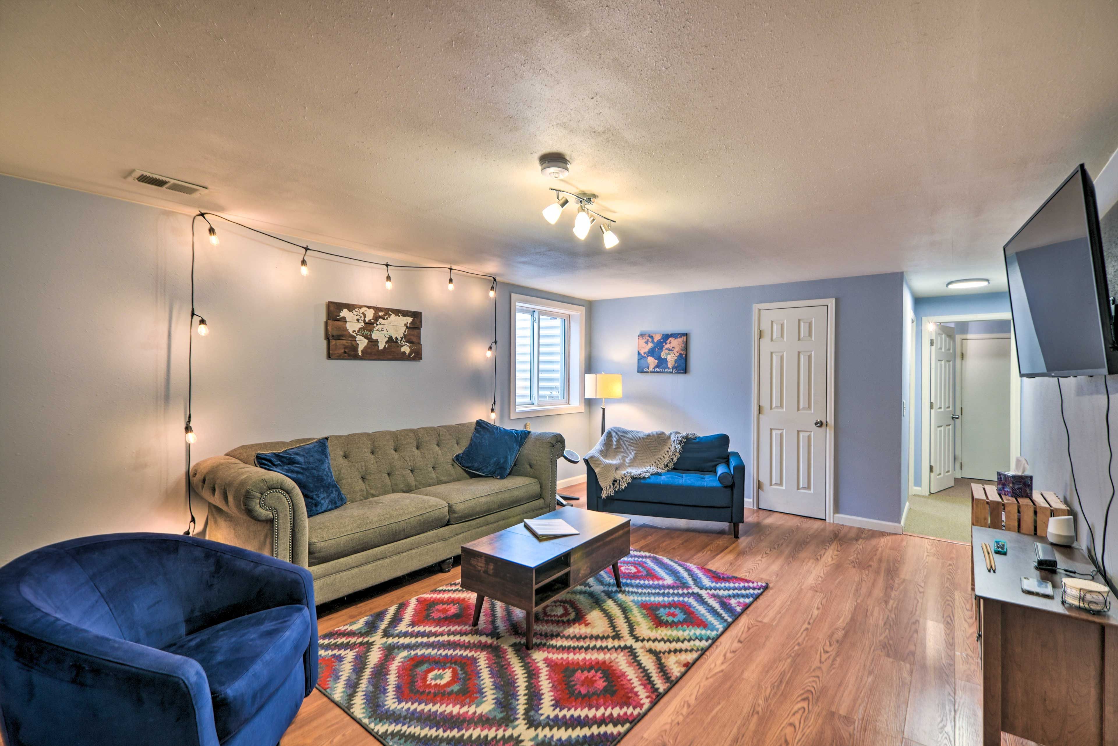 Loveland Vacation Rental | 2BR | 1BA | 1,257 Sq Ft | Stairs Required to Enter