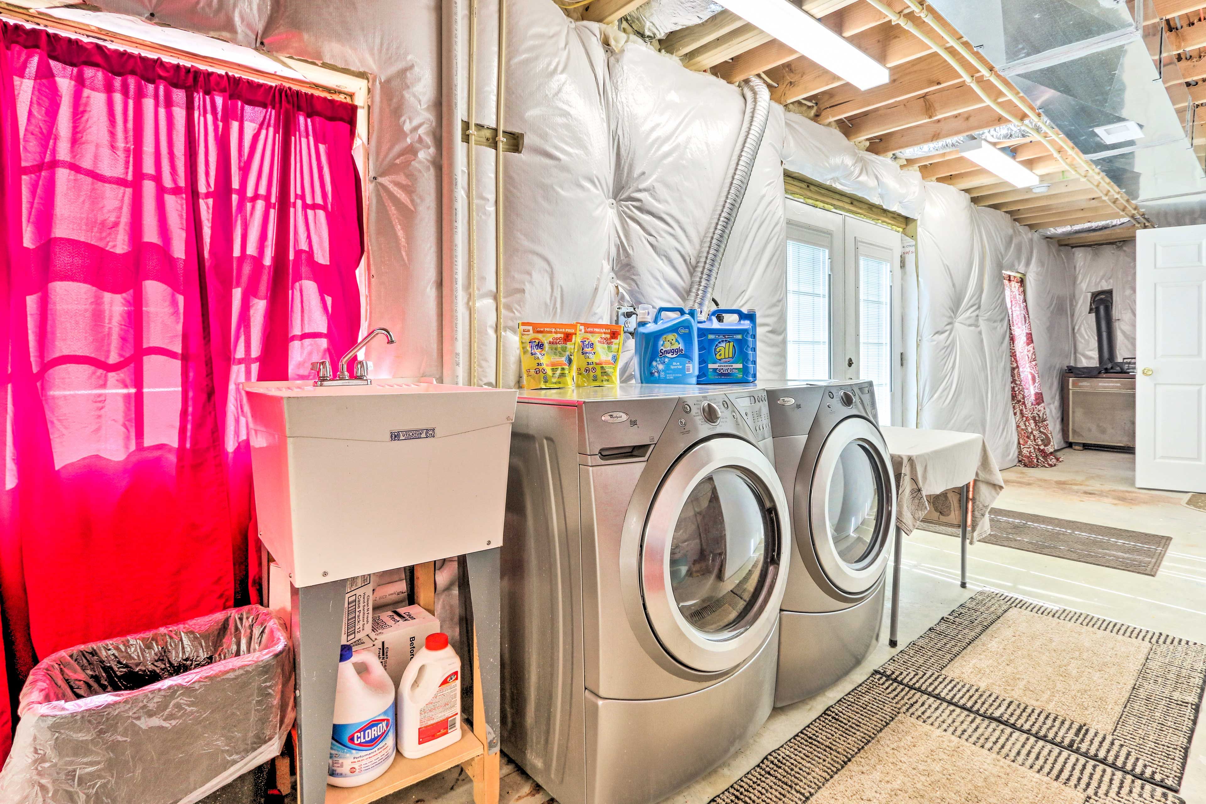 Laundry Room | Basement | Stairs Required
