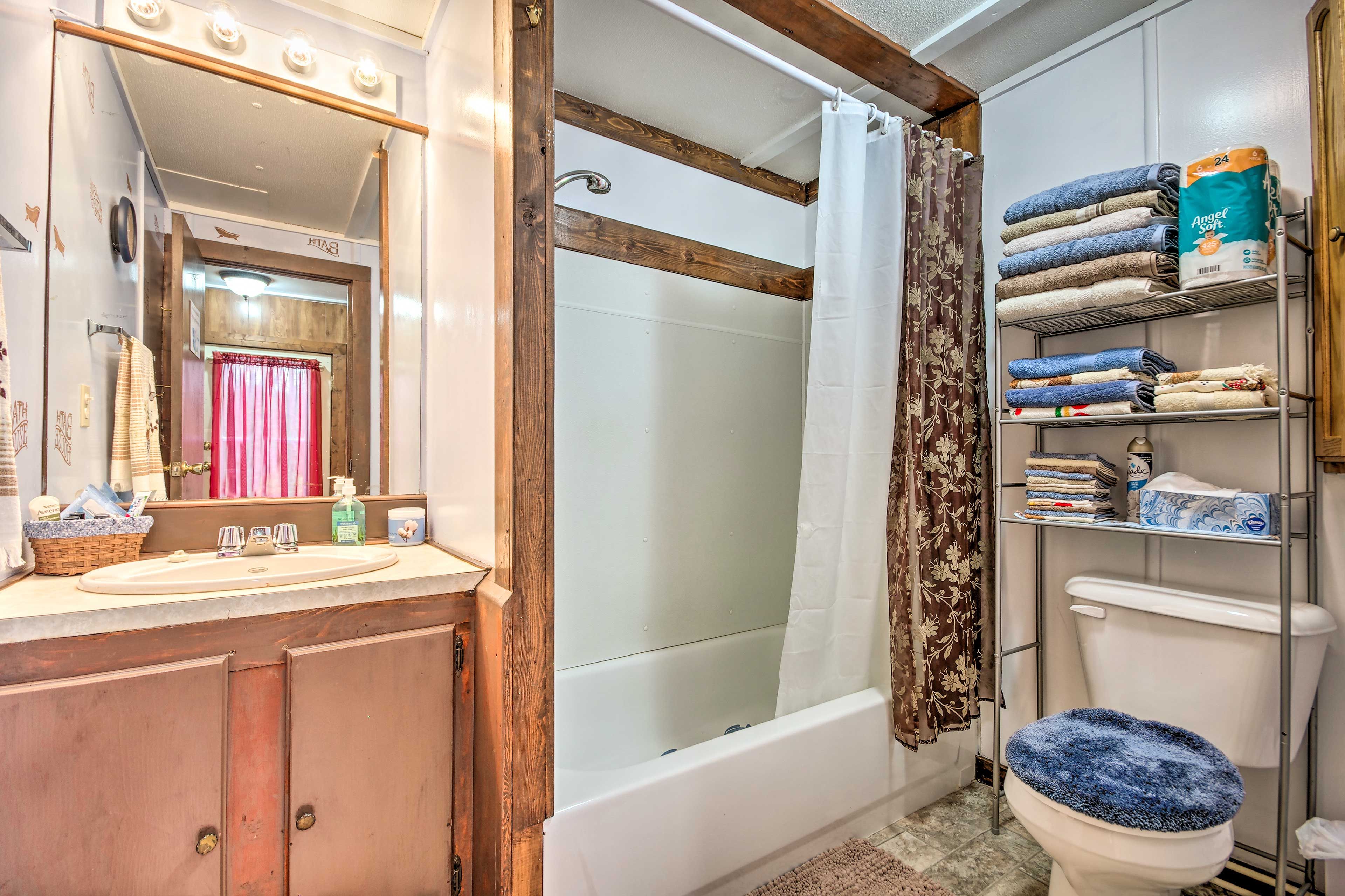 Full Bathroom | Towels Provided | Complimentary Toiletries