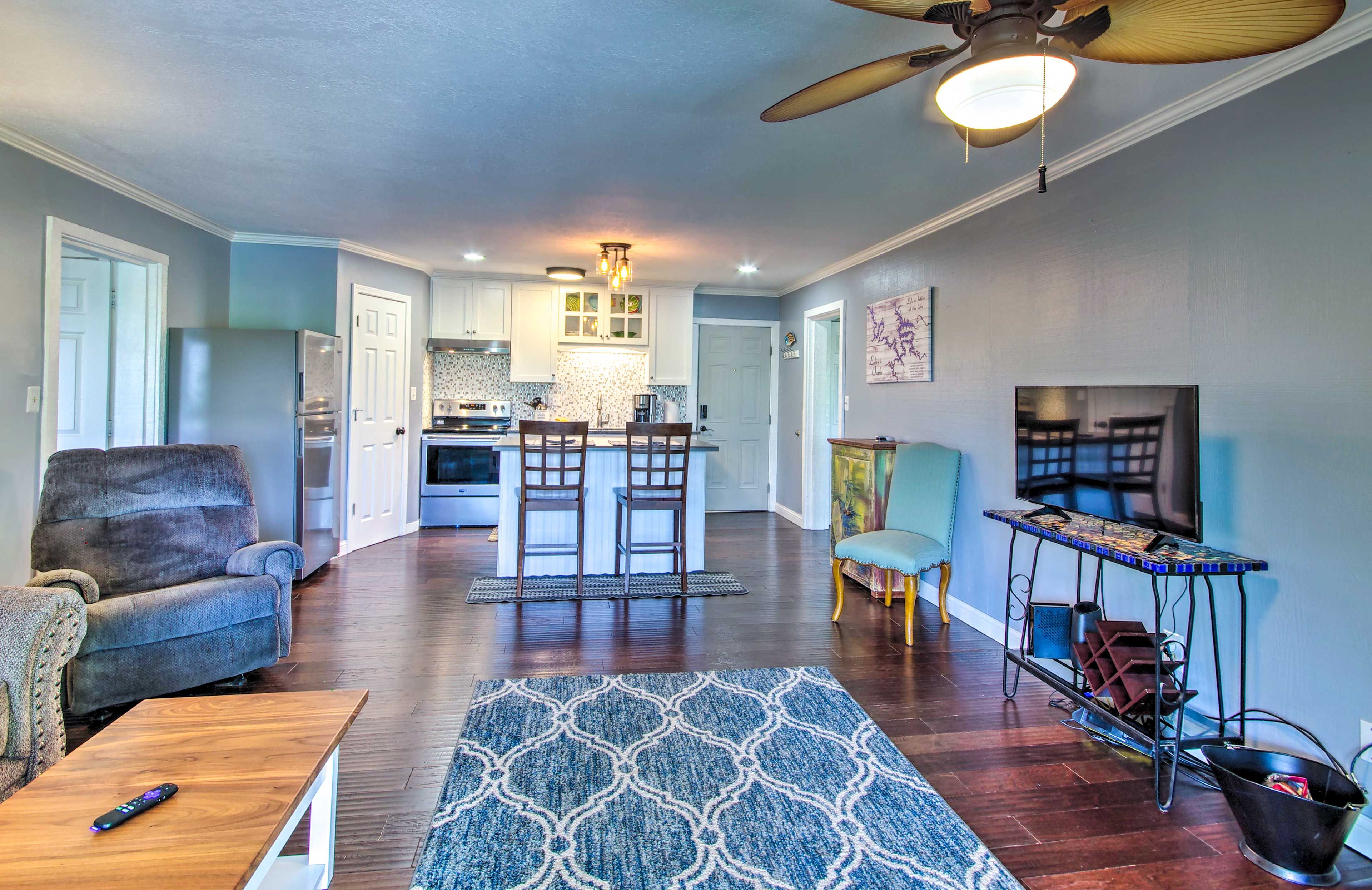 Living Room | Windowed A/C Units