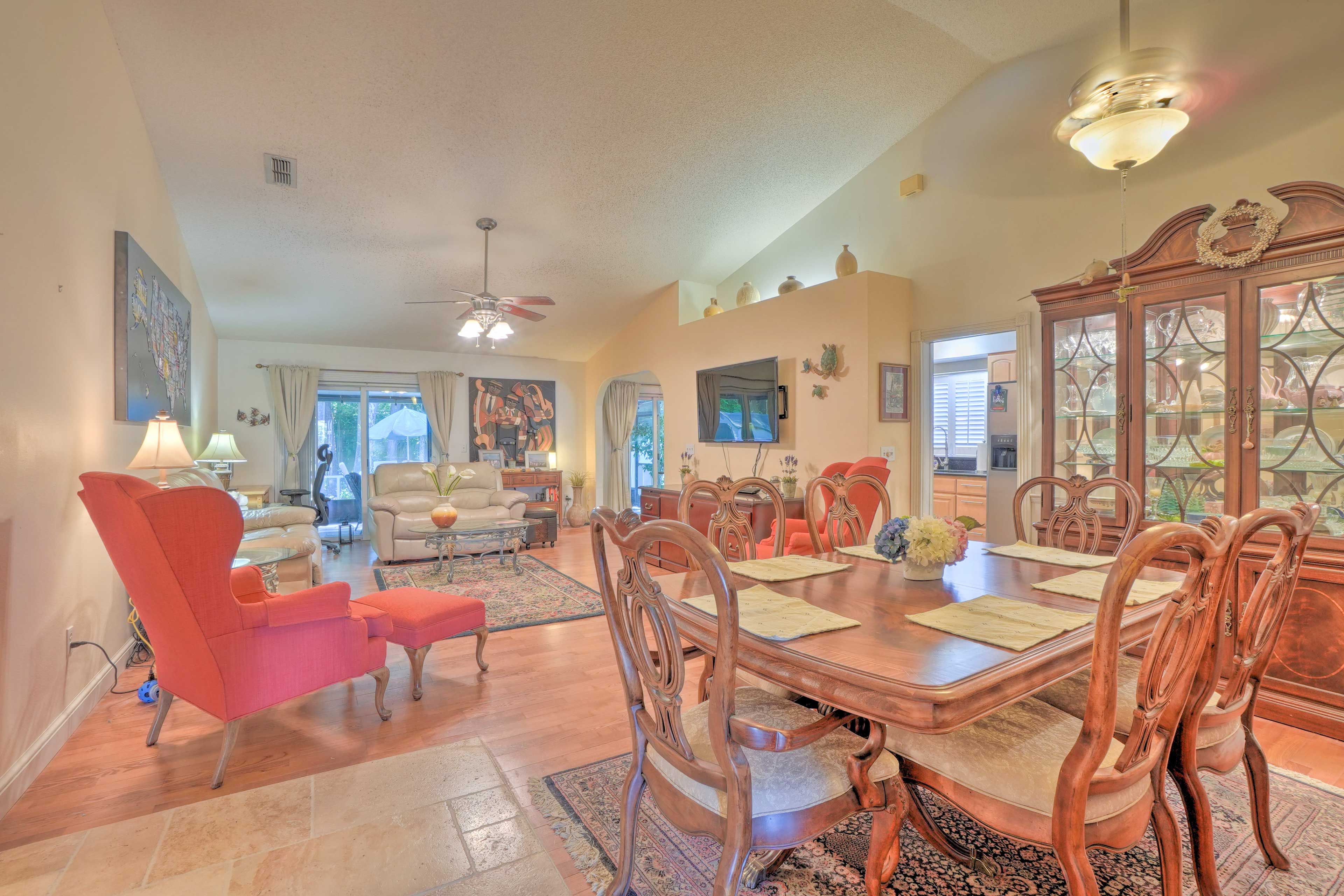 Dining Area | Open-Concept Living