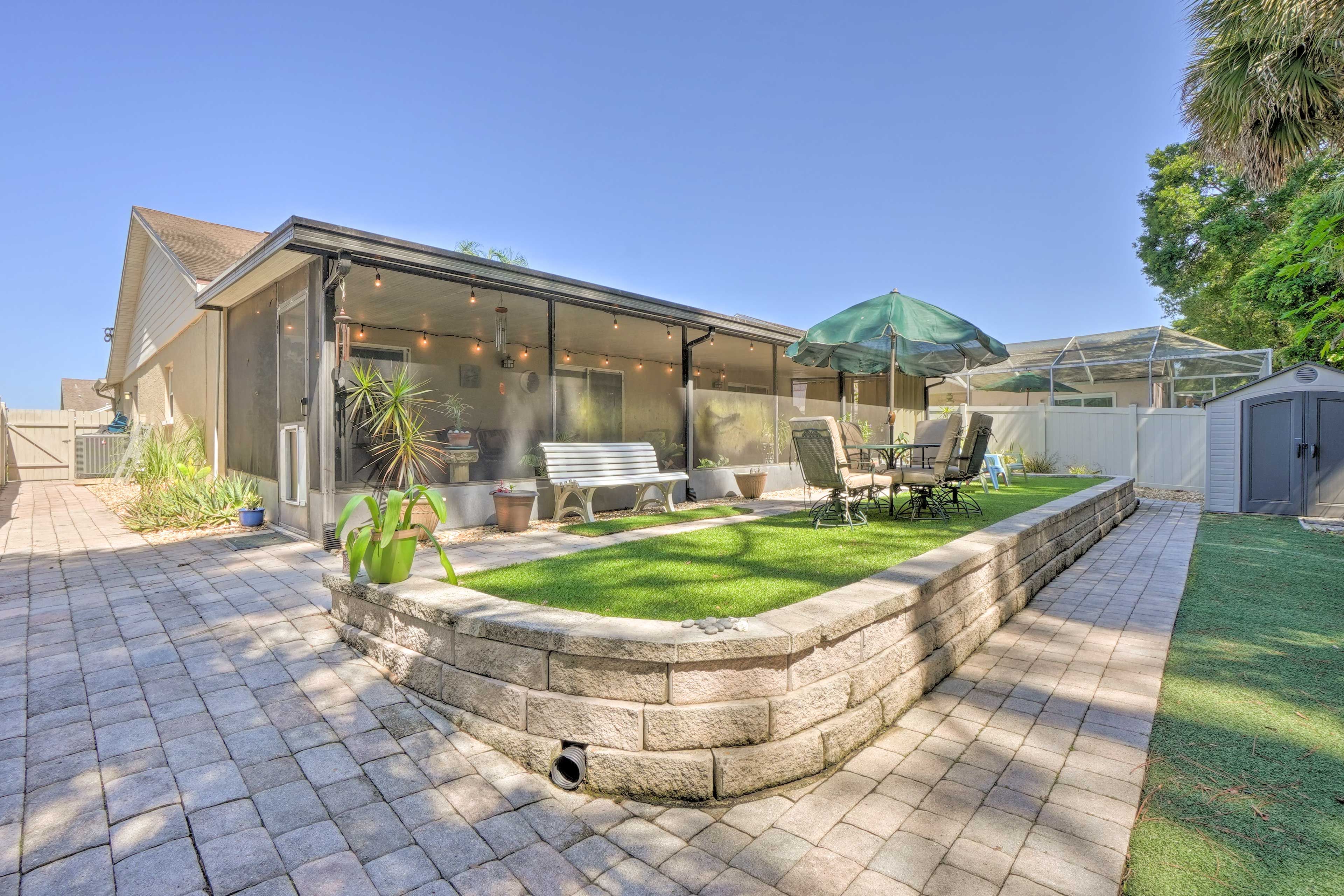 Private Backyard