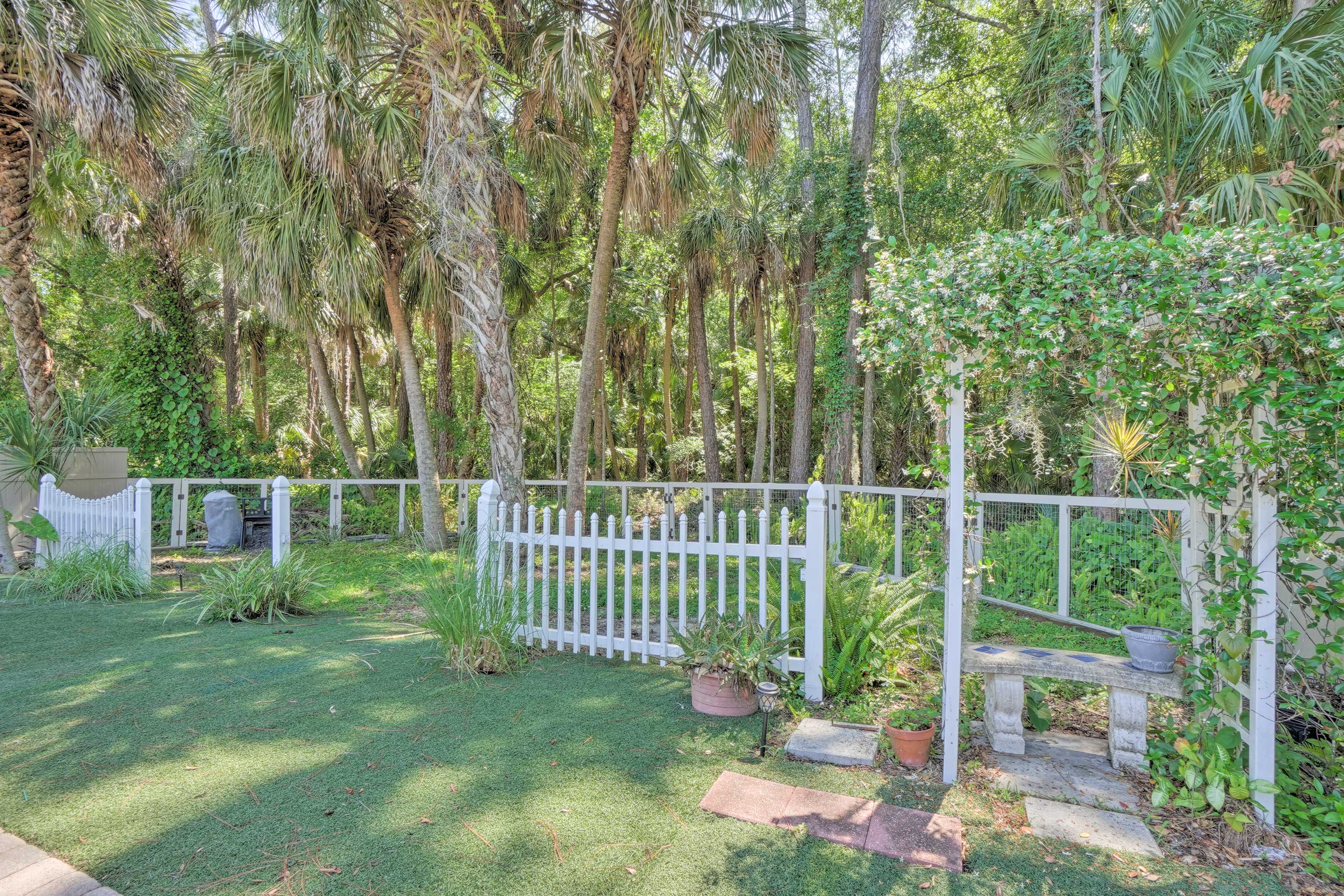 Private Backyard