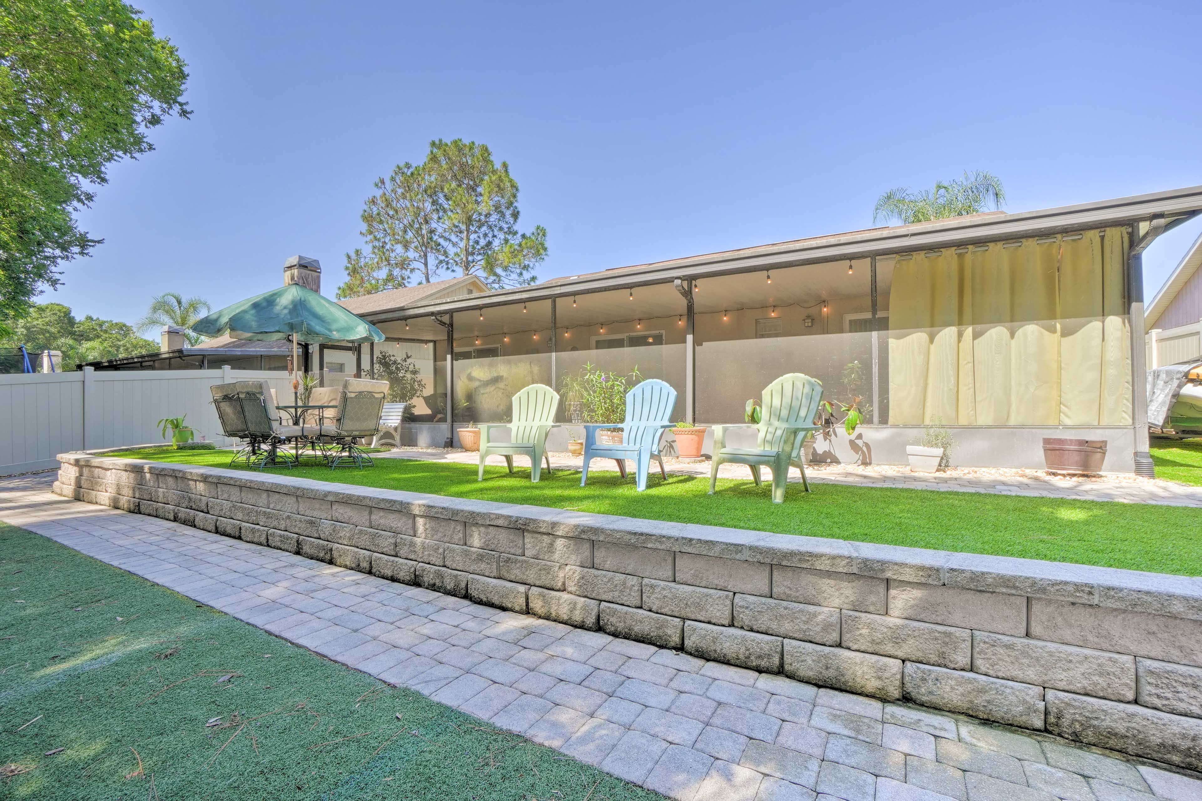 Private Backyard