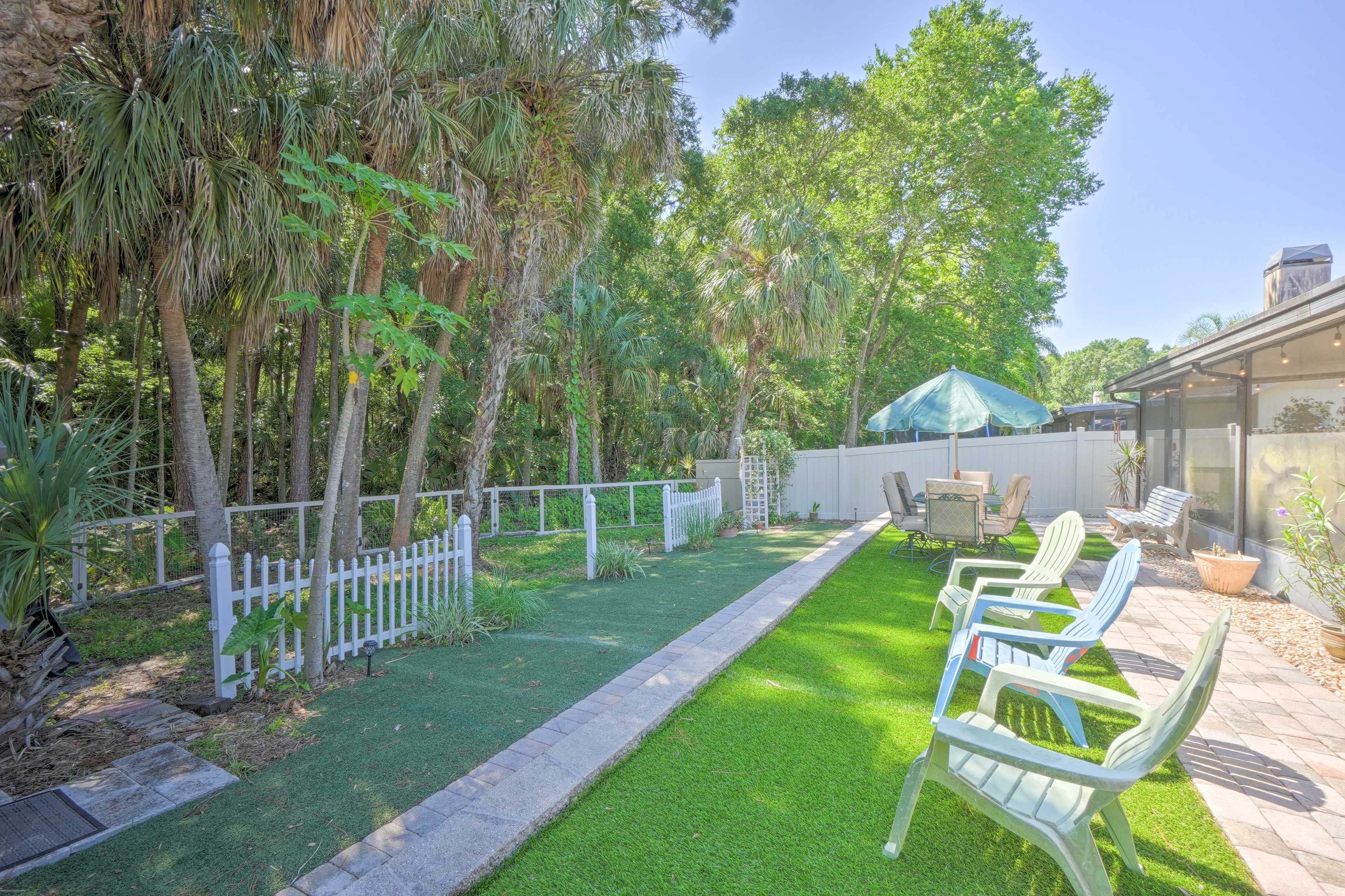 Private Backyard