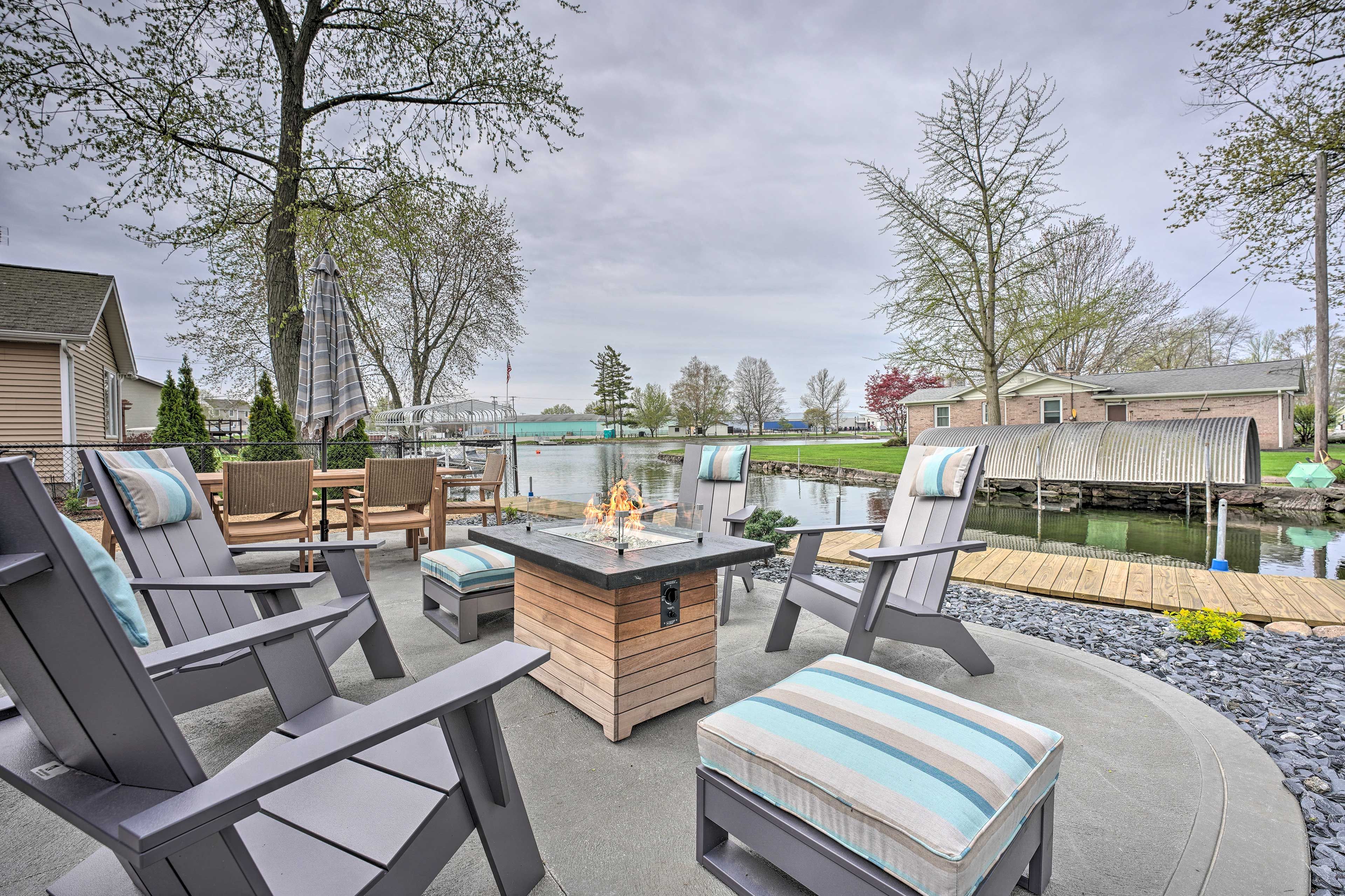 Patio | Waterfront Views
