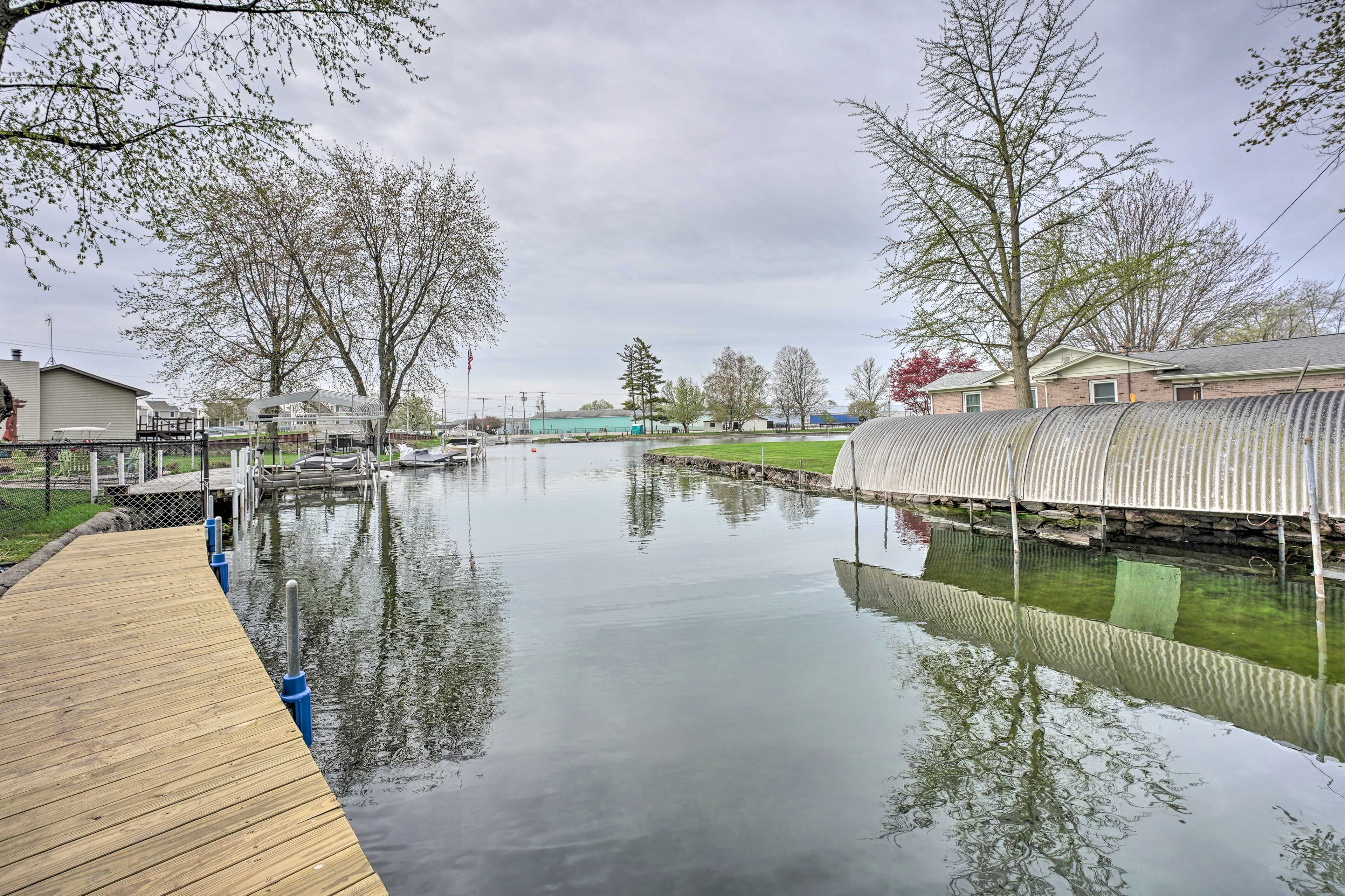 Boat Dock | Channel to Syracuse Lake