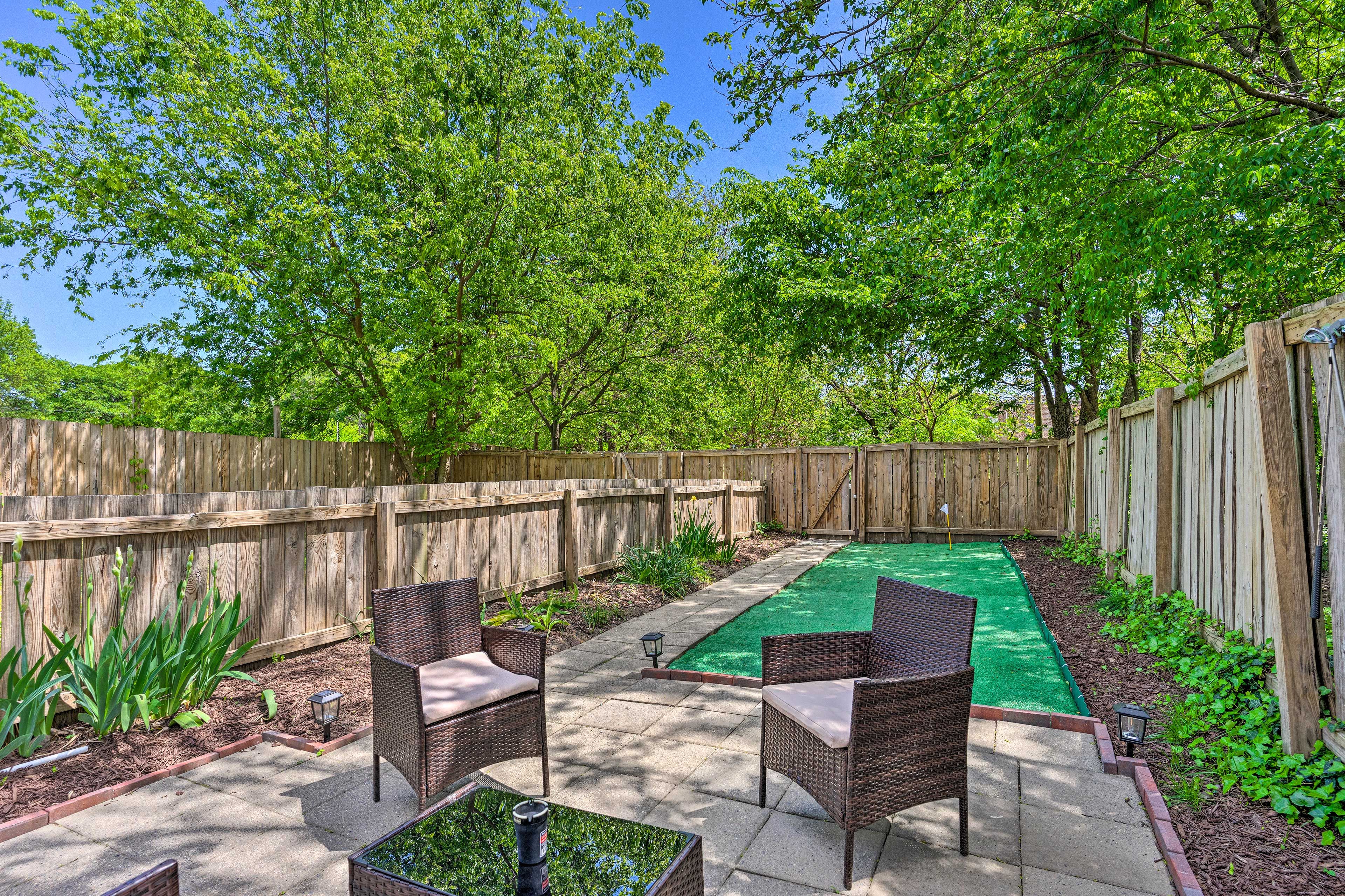 Private Backyard Patio