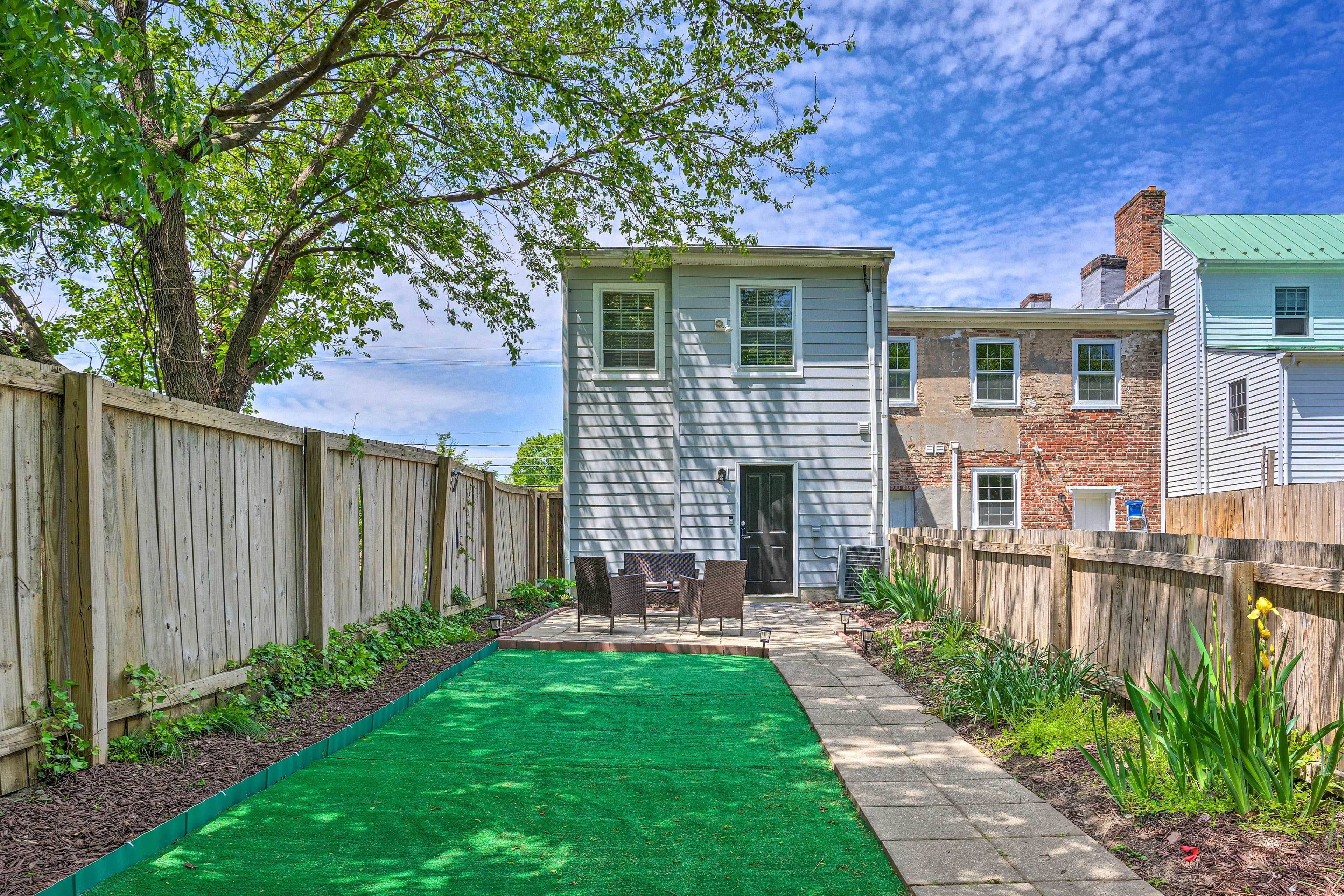 Private Backyard Patio | Step-Free Access