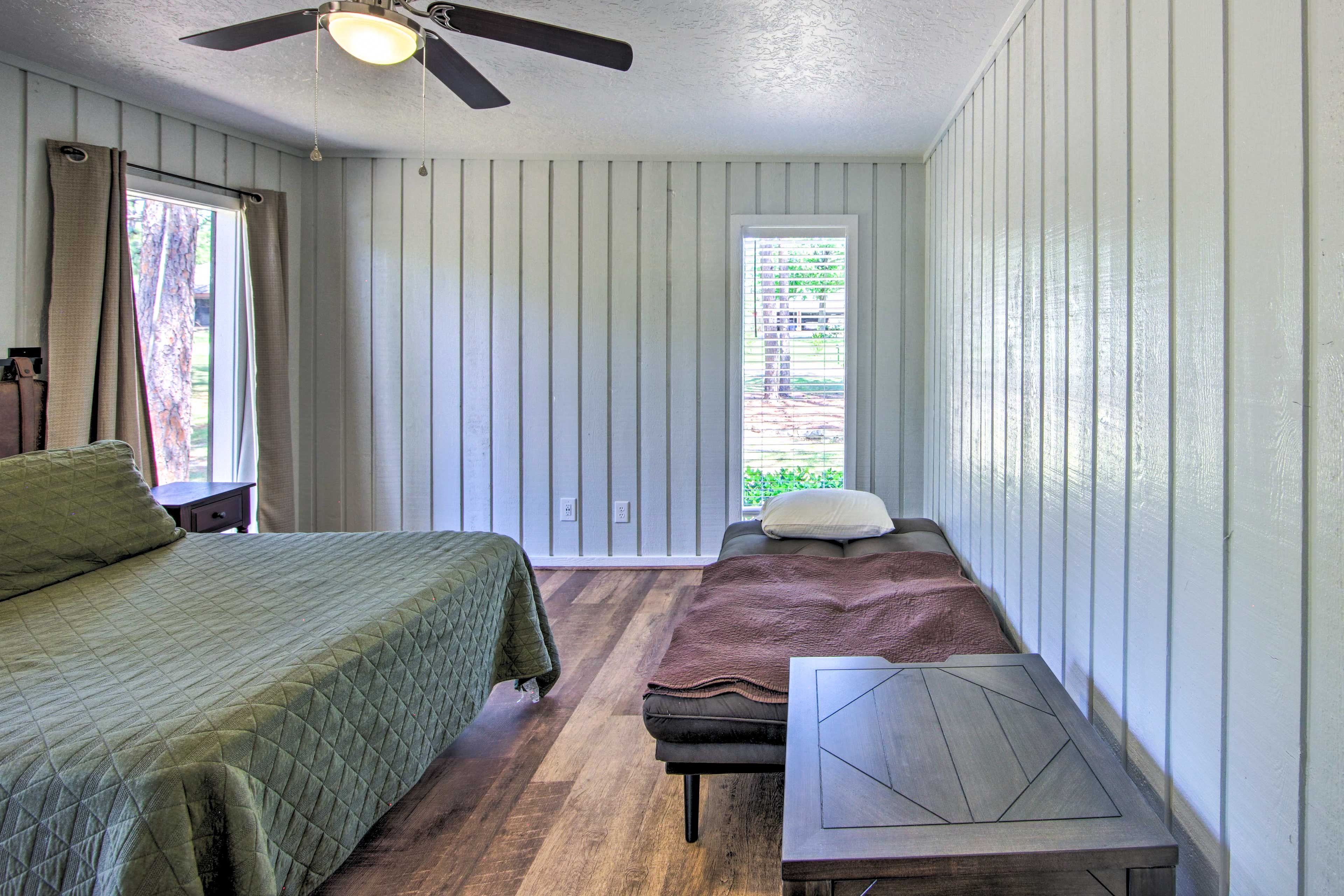 Bedroom 3 | Queen Bed | Sleeper Sofa | 1st Floor