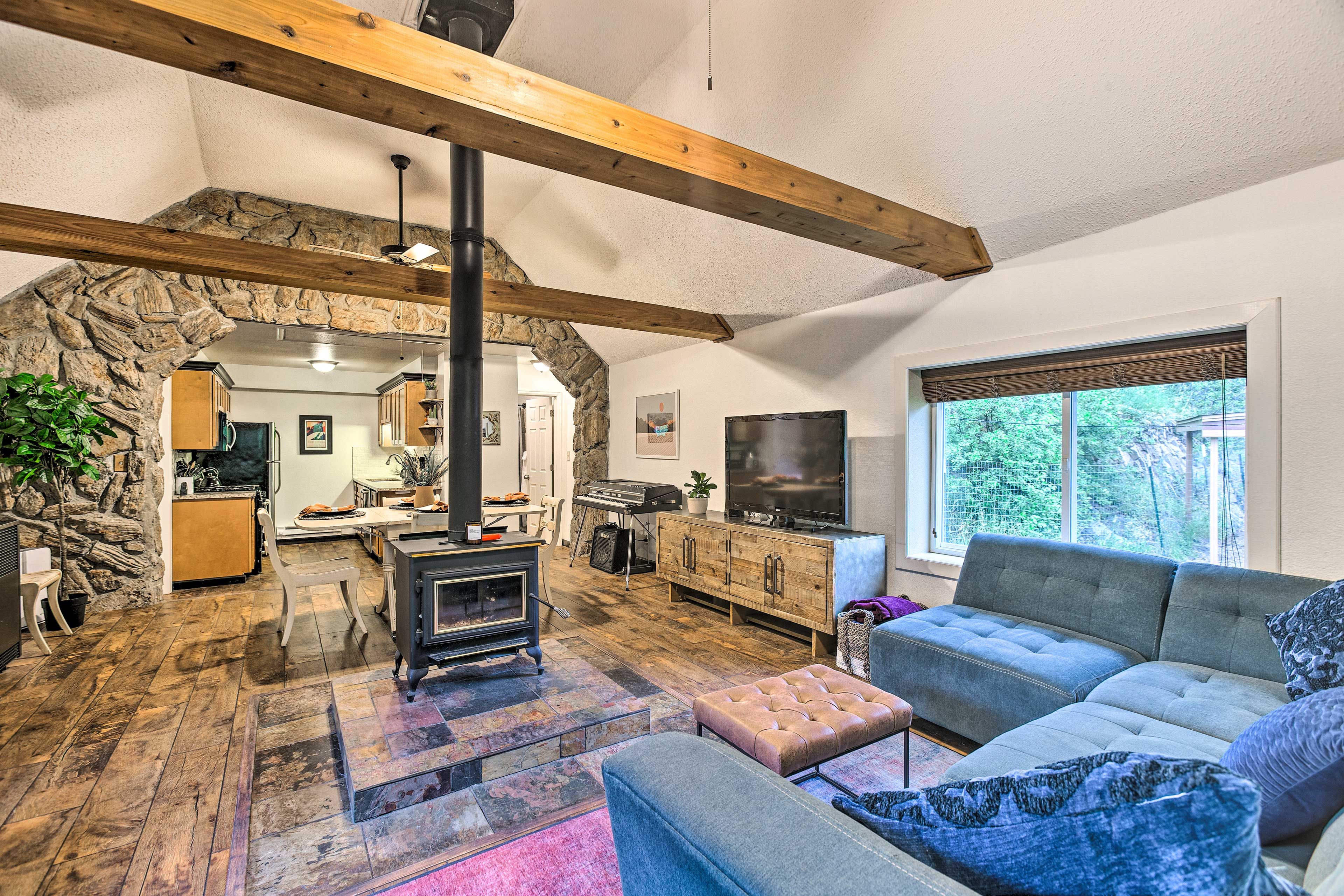 Morrison Vacation Rental | 2BR | 1BA | Stairs Required | 1,048 Sq Ft