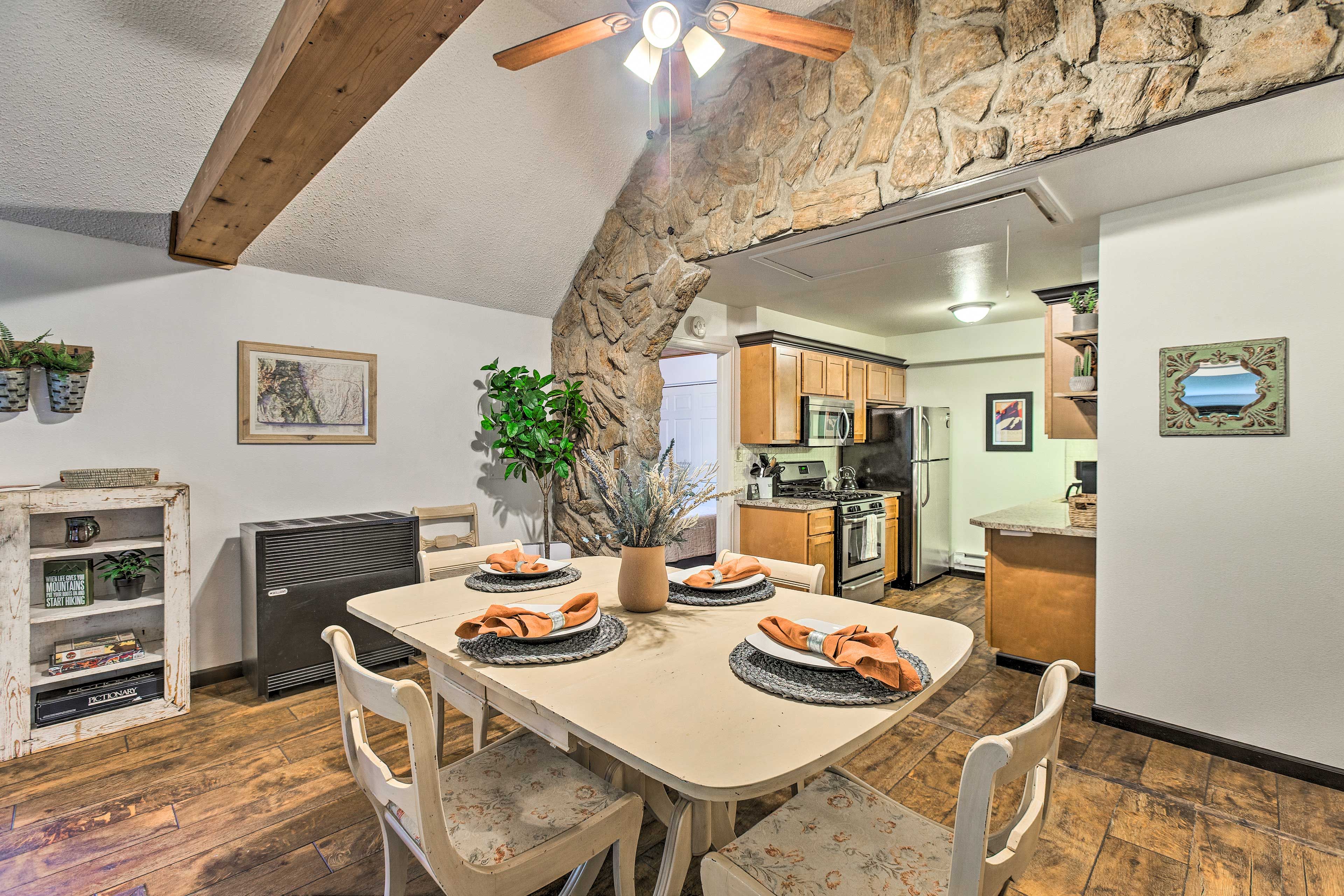 Dining Area | Kitchen | Cooking Basics