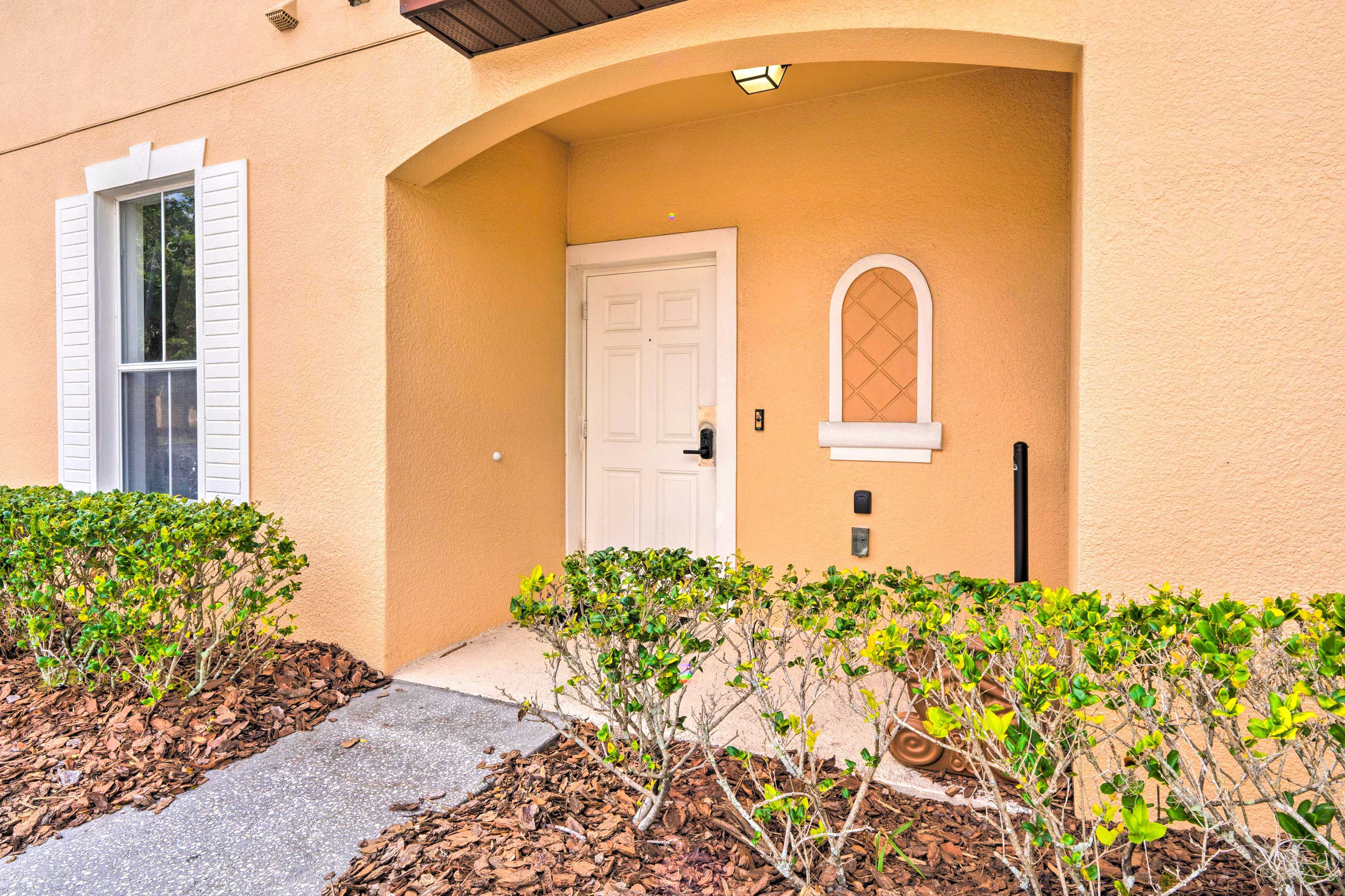 Townhome Exterior | Front Door | Keyless Entry | Ring Doorbell Camera