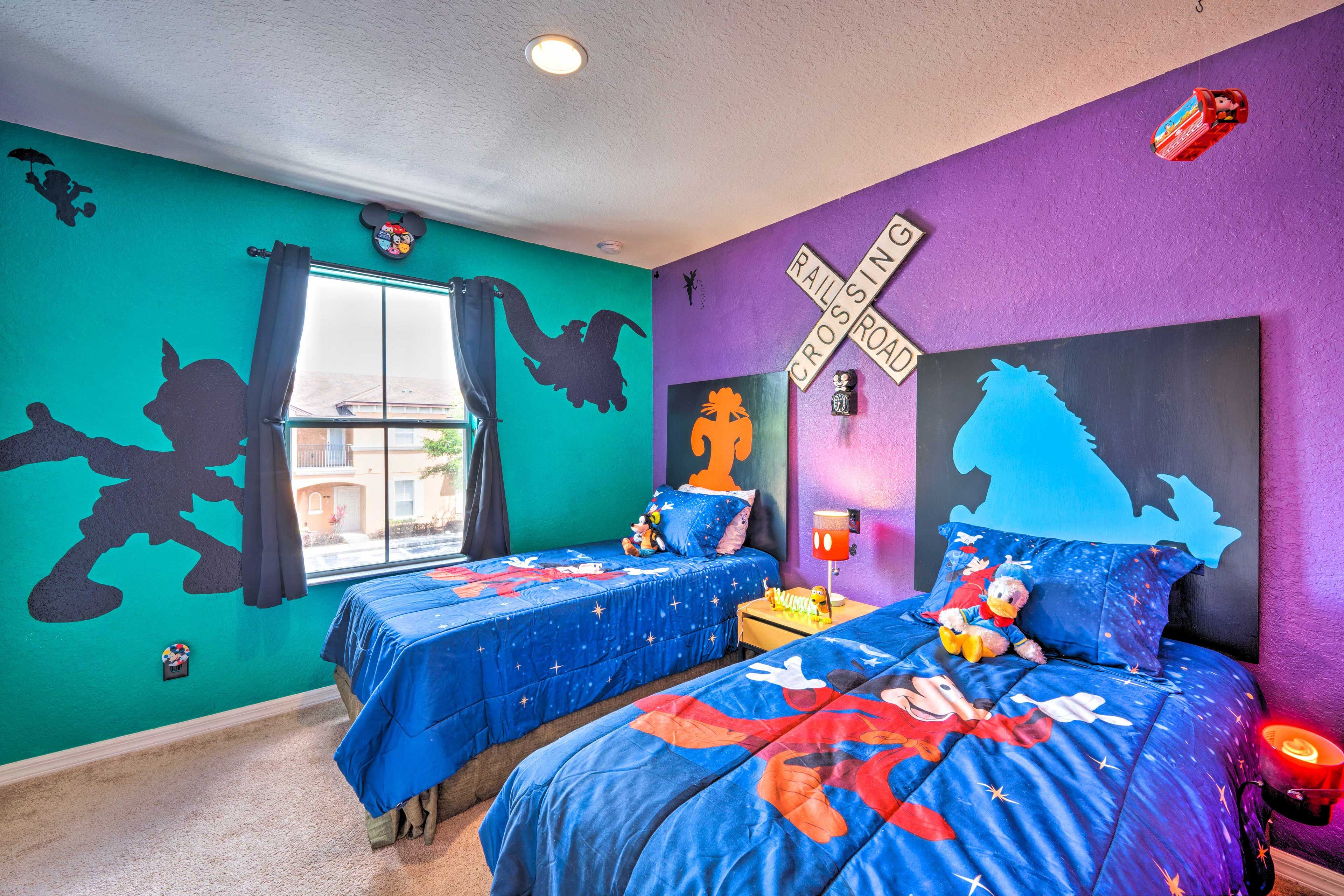 Bedroom 3 | 2 Twin Beds | 2nd Floor