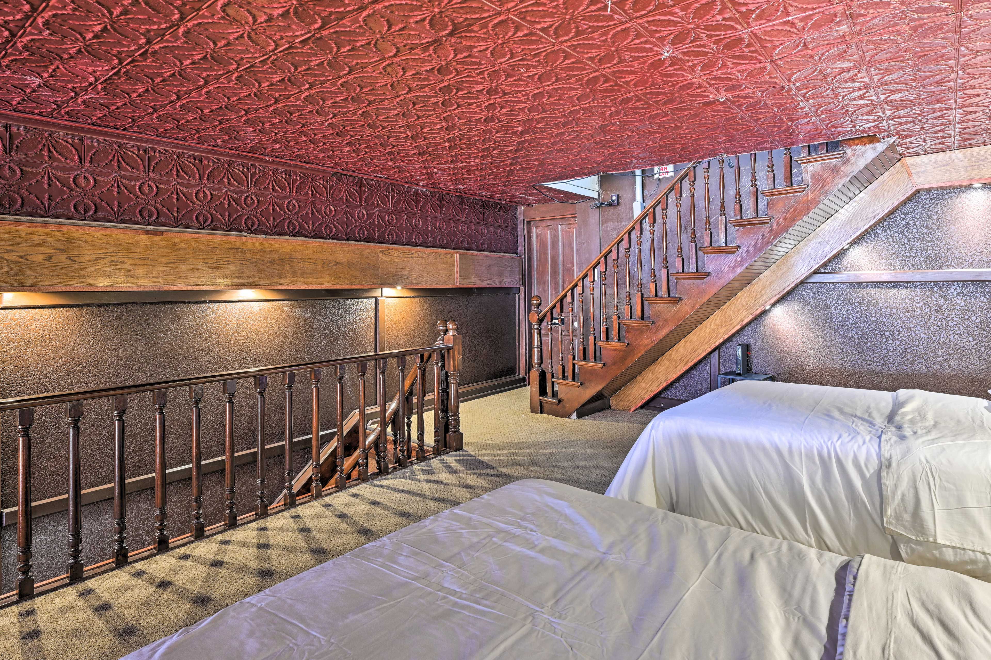 Stairs Required for Beds & Bathrooms